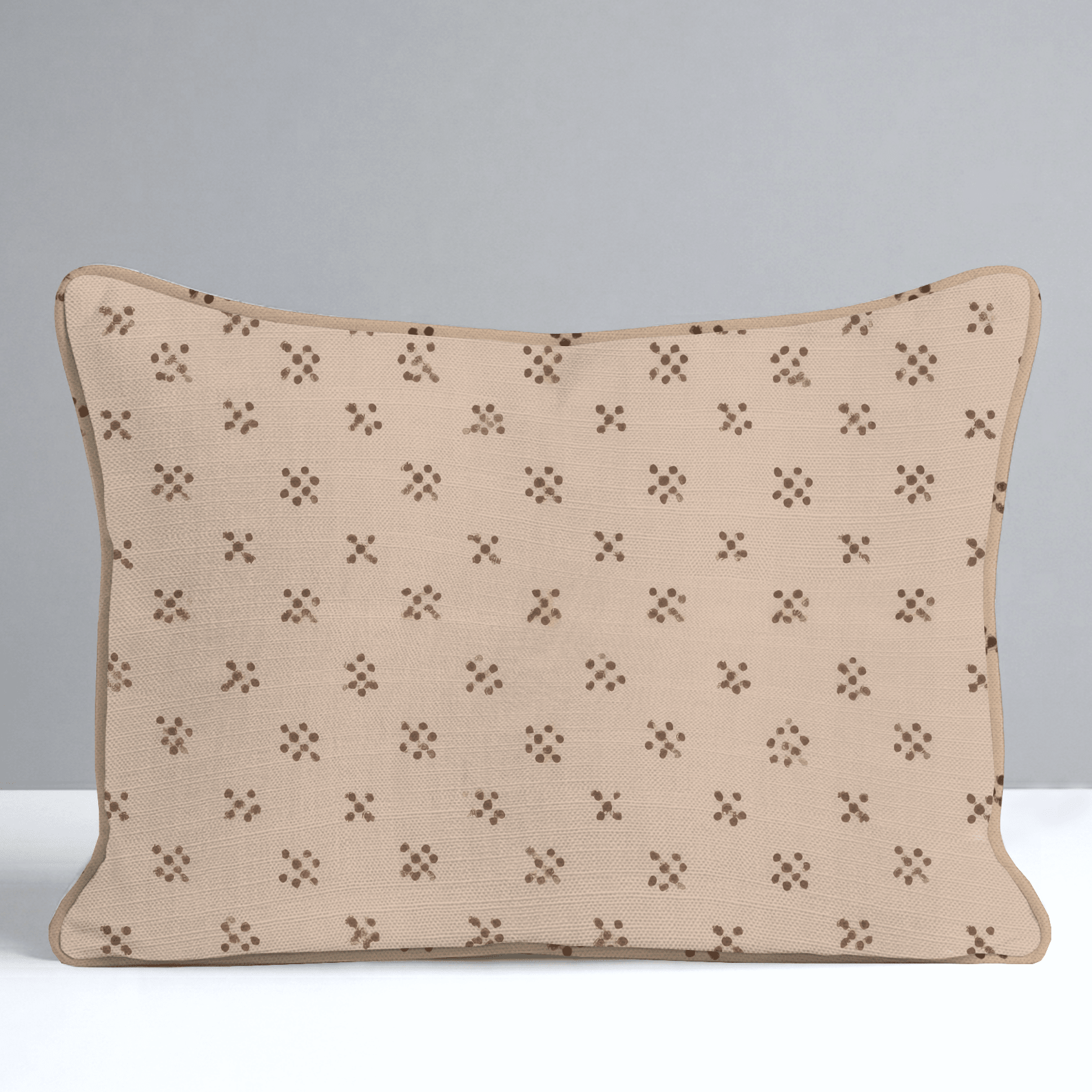 Jude Sand Ditsy Throw Pillow - Lemon Park