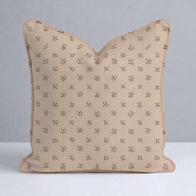 Jude Sand Ditsy Throw Pillow - Lemon Park