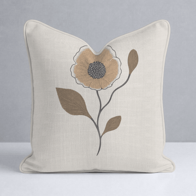 Jude Stem Throw Pillow - Lemon Park