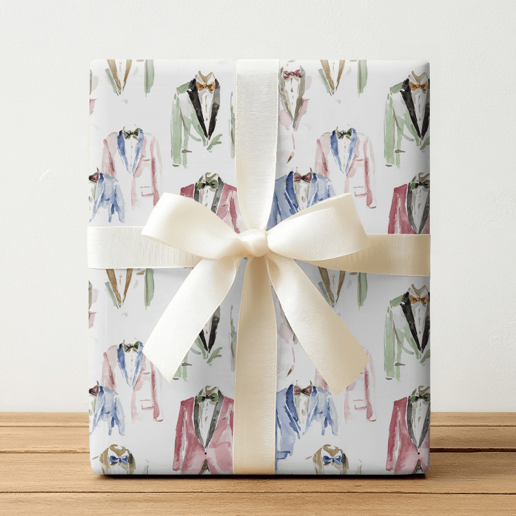 Jude Tux - Wrapping Paper - Lemon Park