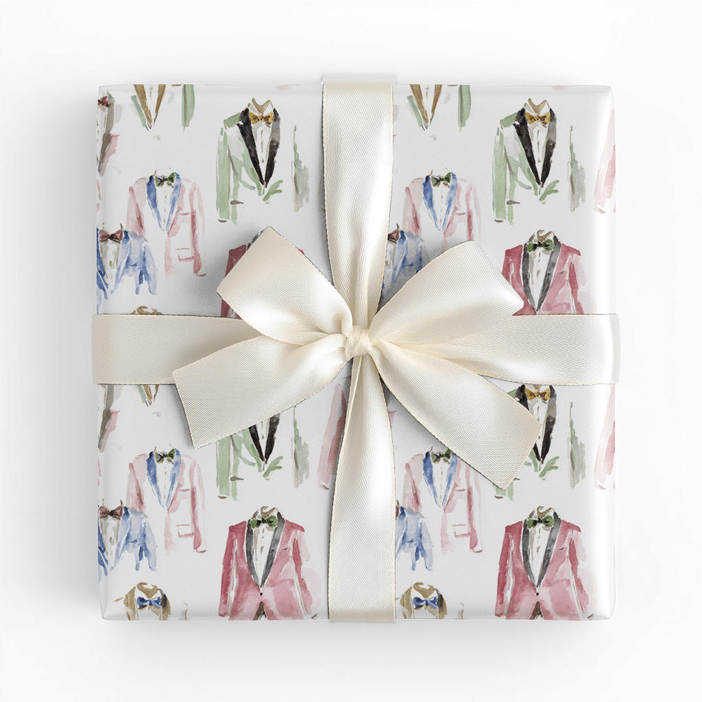 Jude Tux - Wrapping Paper - Lemon Park