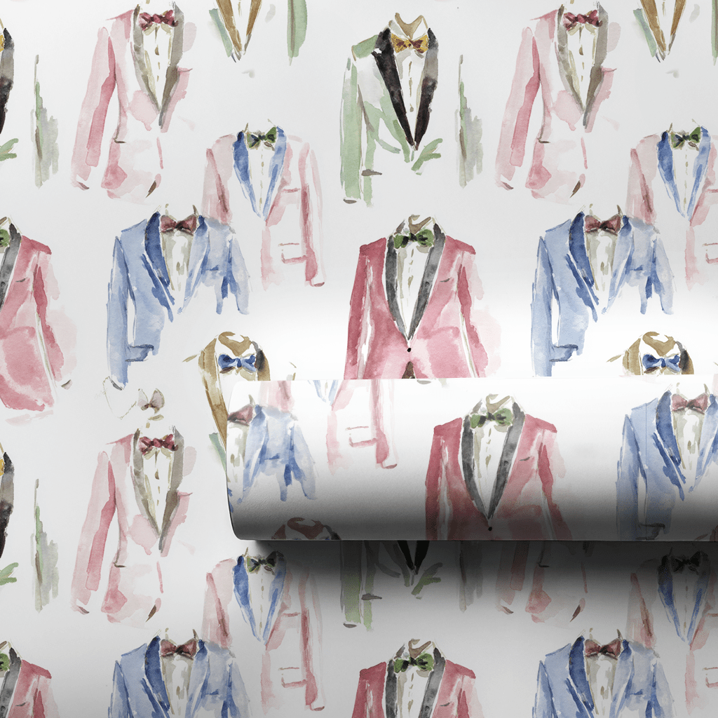 Jude Tux - Wrapping Paper - Lemon Park