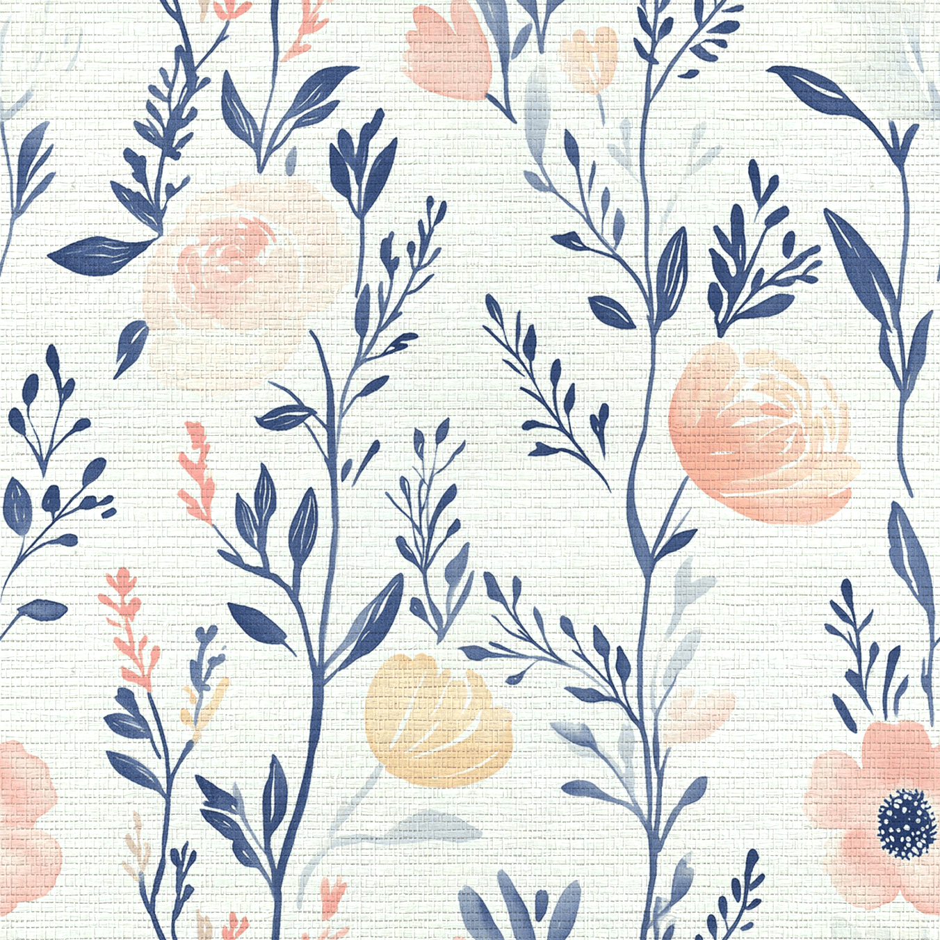 Juliana Faux Grasscloth Wallpaper - Lemon Park
