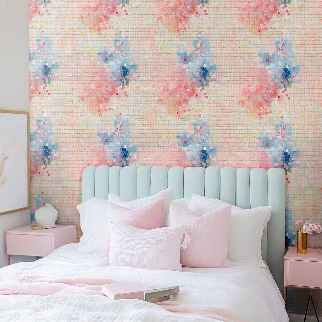 Juliet Faux Grasscloth Wallpaper - Lemon Park