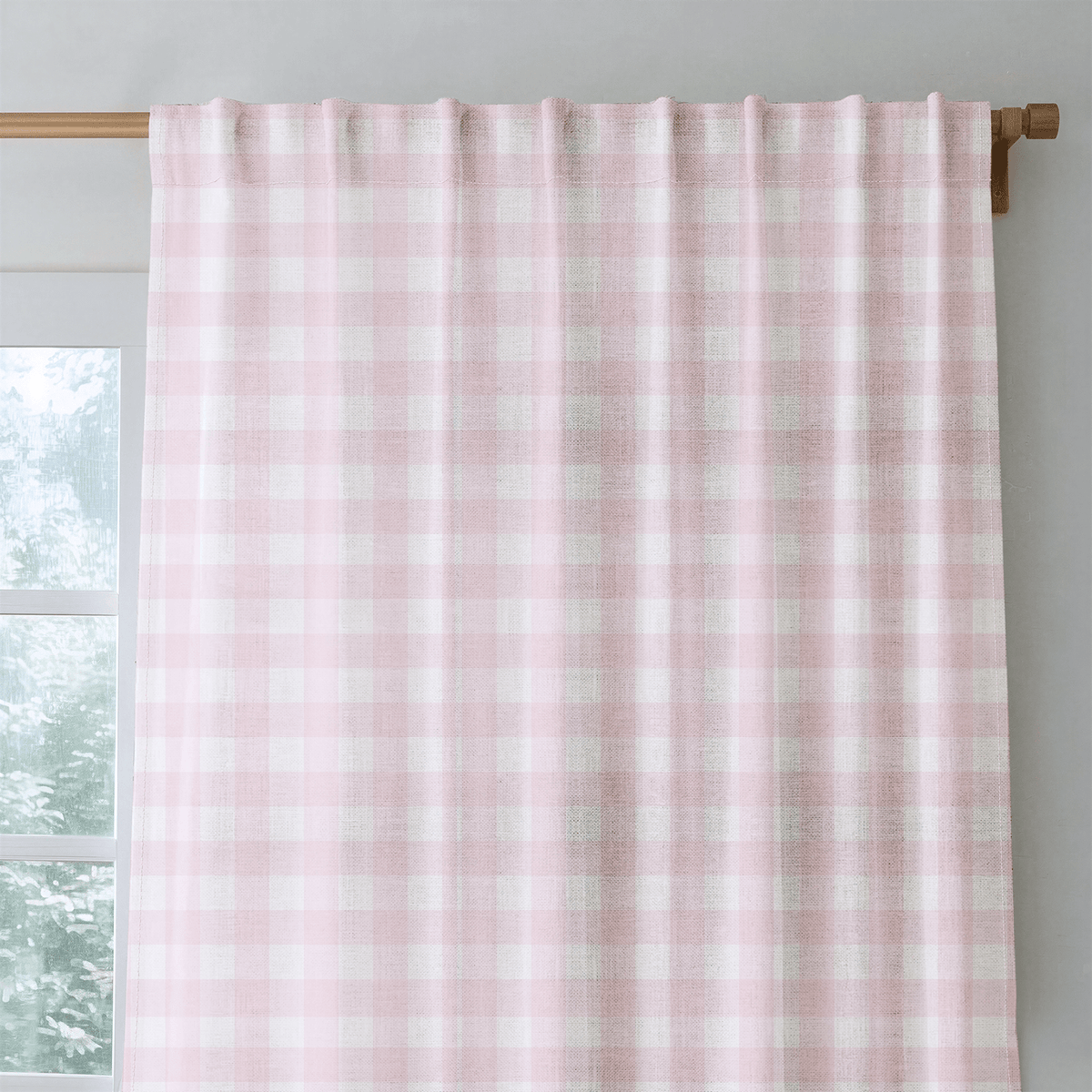 Juliet's Garden Bubble Gingham - Drapery - Lemon Park