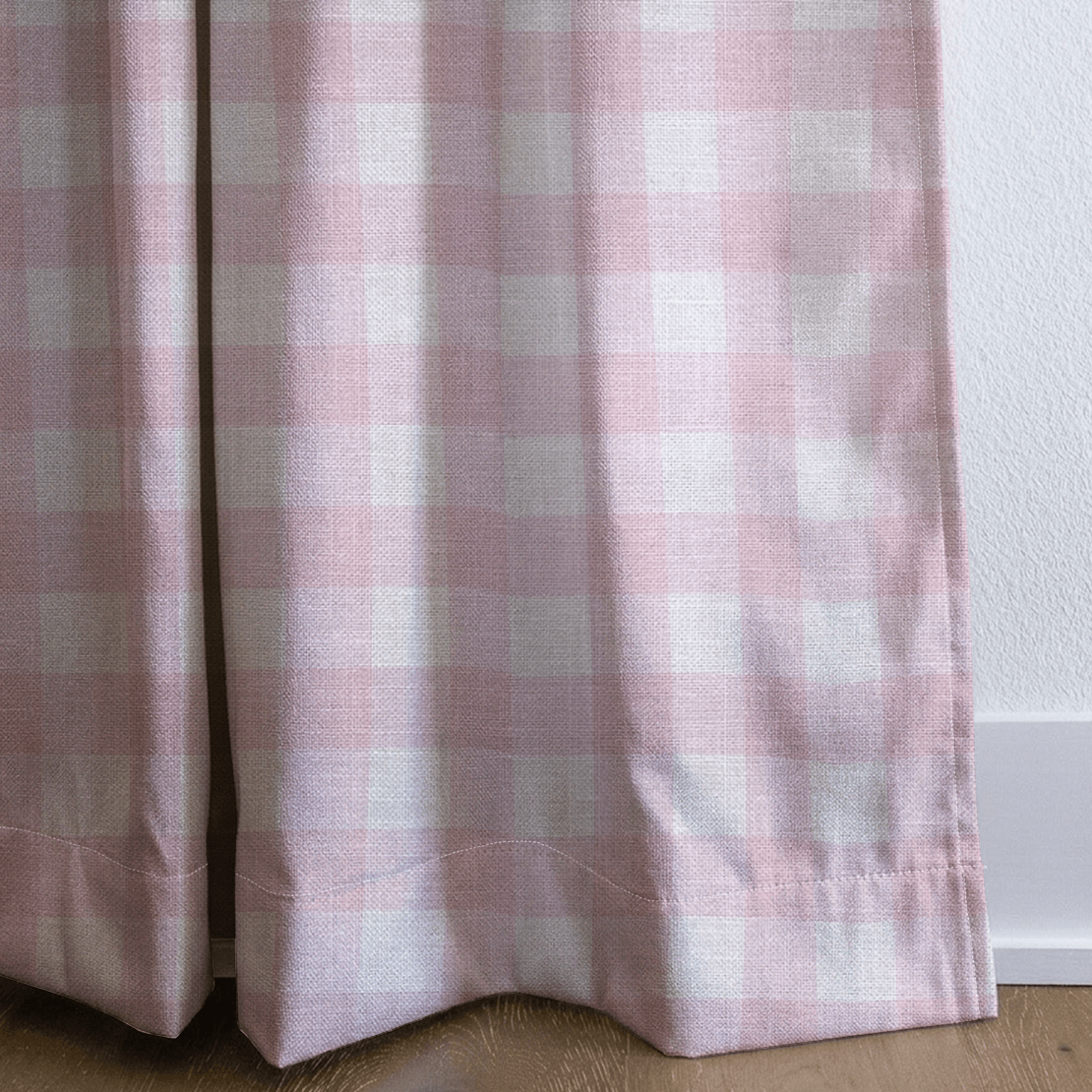 Juliet's Garden Bubble Gingham - Drapery - Lemon Park