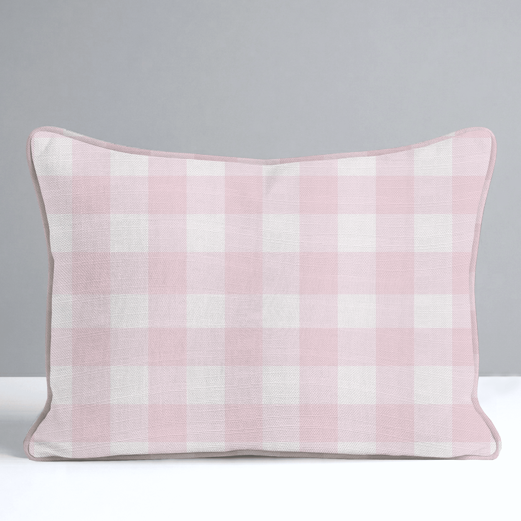 Juliet's Garden Bubble Gingham Throw Pillow - Lemon Park