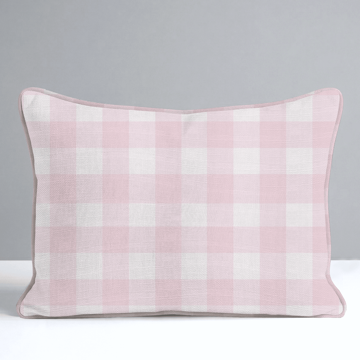 Juliet's Garden Bubble Gingham Throw Pillow - Lemon Park
