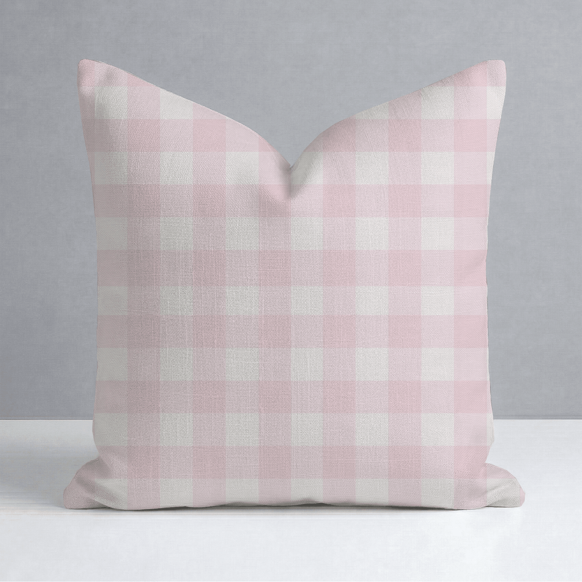 Juliet's Garden Bubble Gingham Throw Pillow - Lemon Park