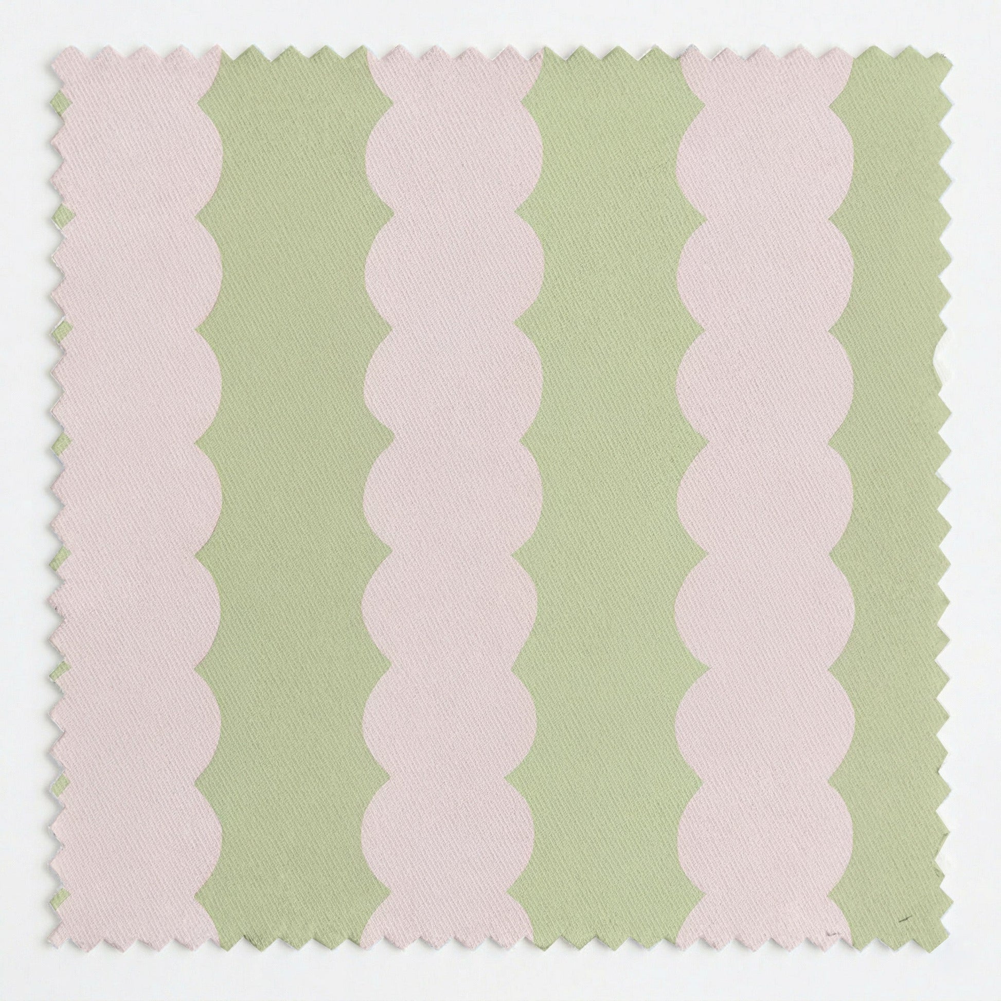 Juliet's Garden Pistachio and Bubble Stripe - Fabric - Lemon Park