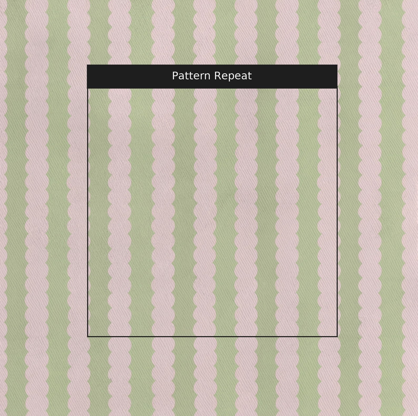 Juliet's Garden Pistachio and Bubble Stripe - Fabric - Lemon Park