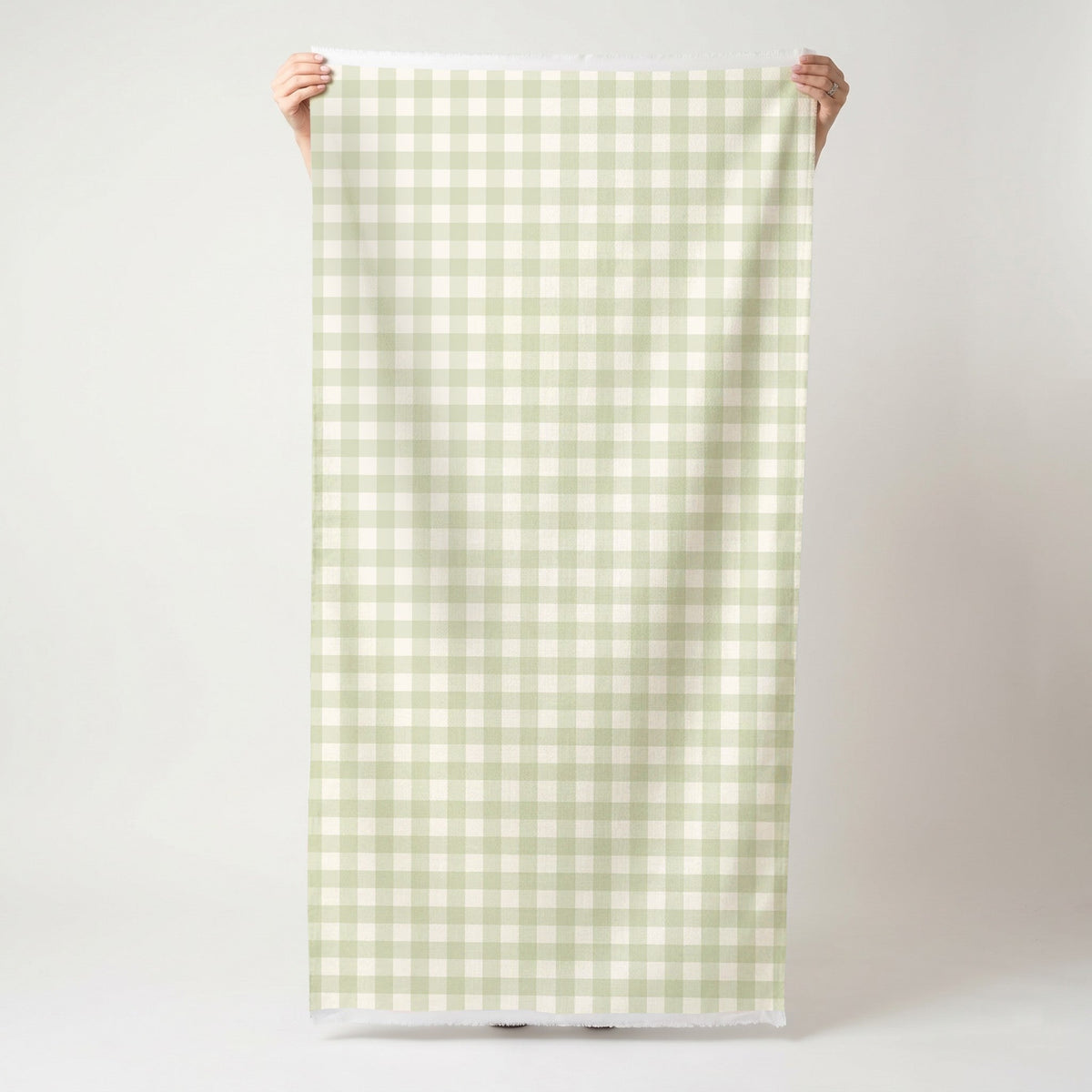 Juliet's Garden Pistachio Gingham - Fabric - Lemon Park