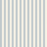 Juliet's Garden Robin Blue Stripe Wallpaper - Lemon Park