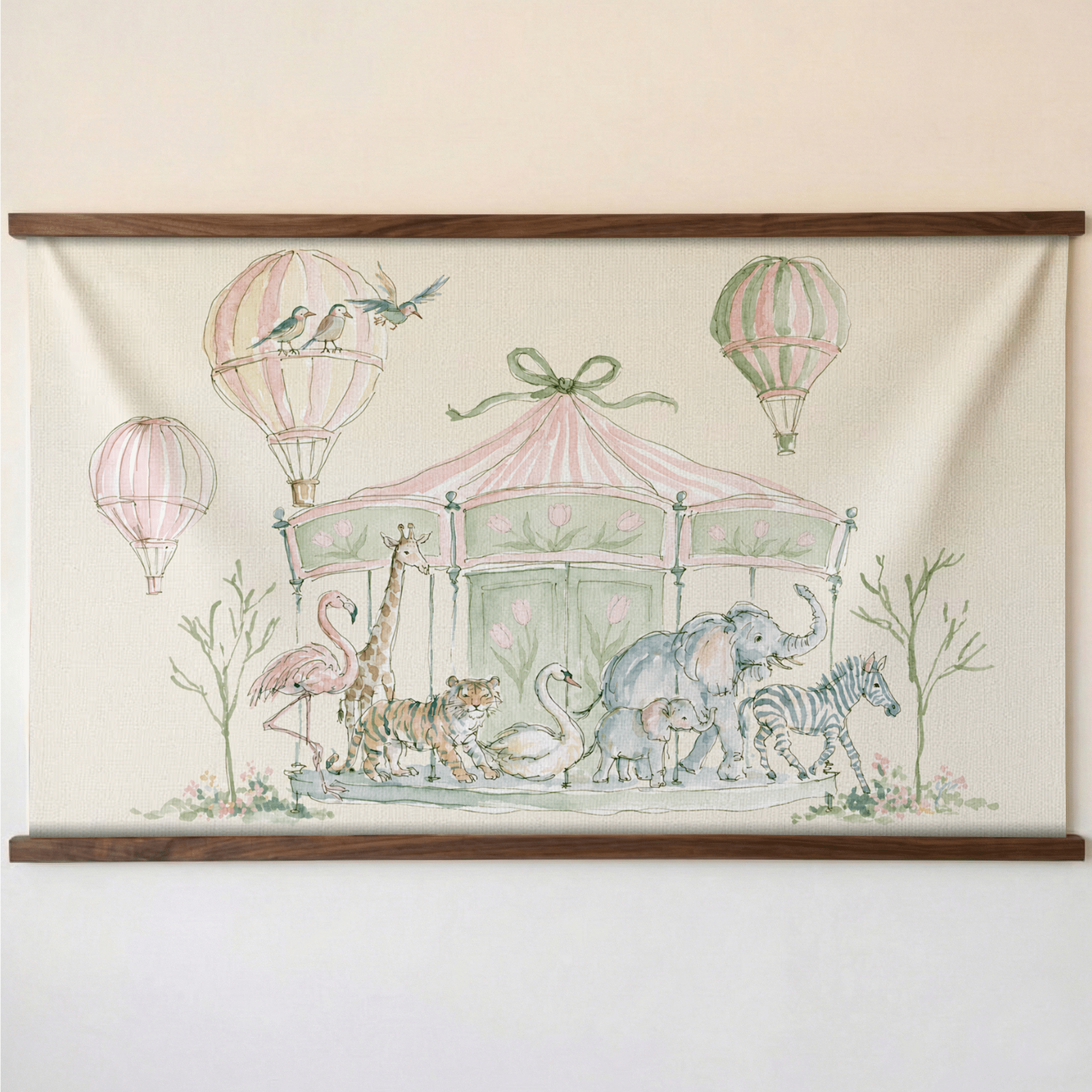 Juliet's Garden Sand Study - Tapestry - Lemon Park