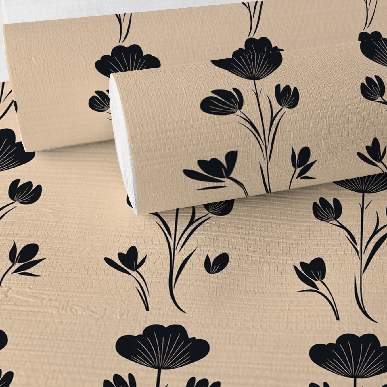 June Faux Grasscloth Wallpaper - Lemon Park
