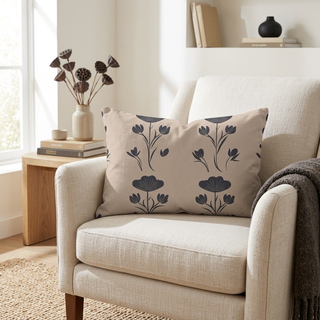 June Throw Pillow - Lemon Park