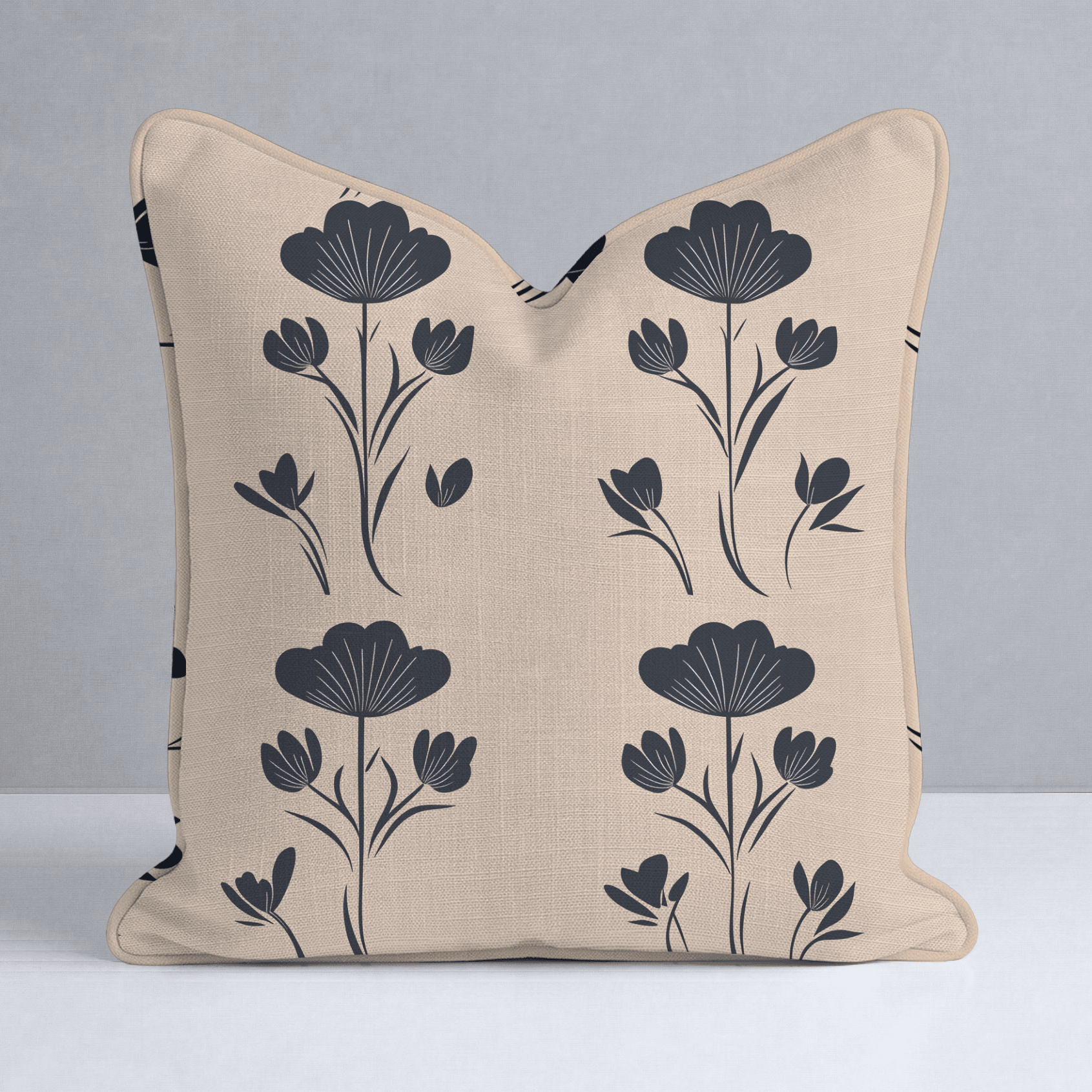 June Throw Pillow - Lemon Park