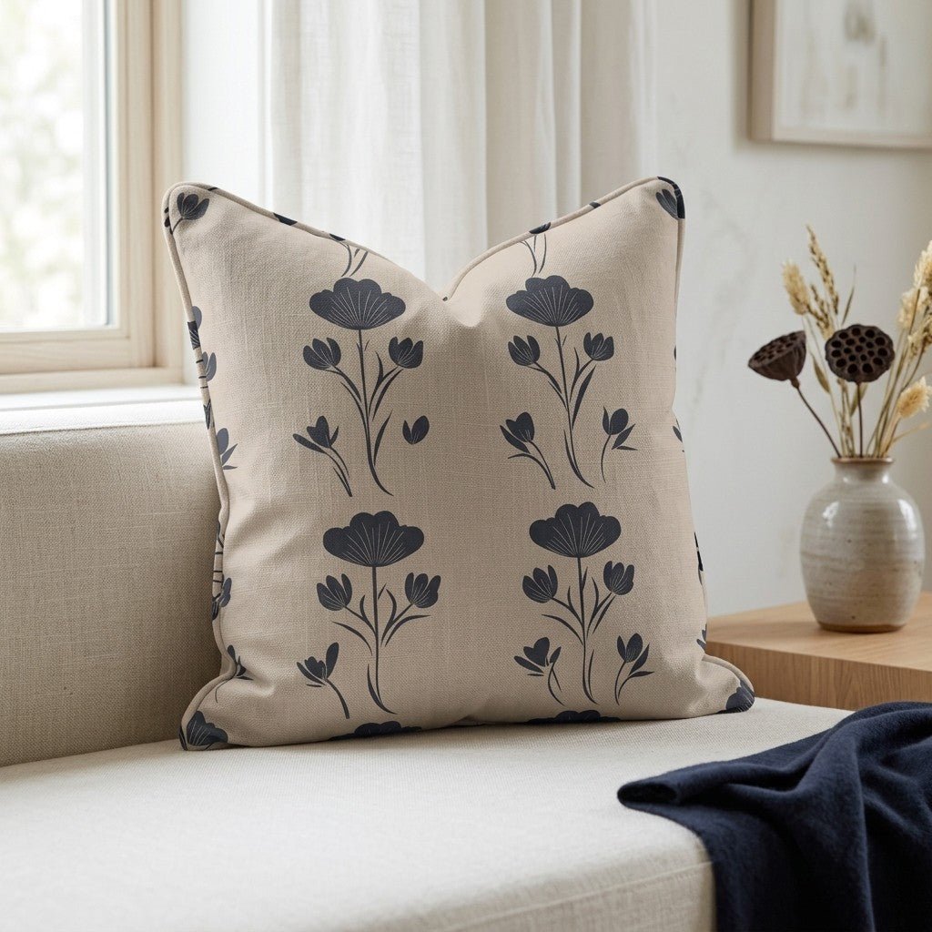 June Throw Pillow - Lemon Park