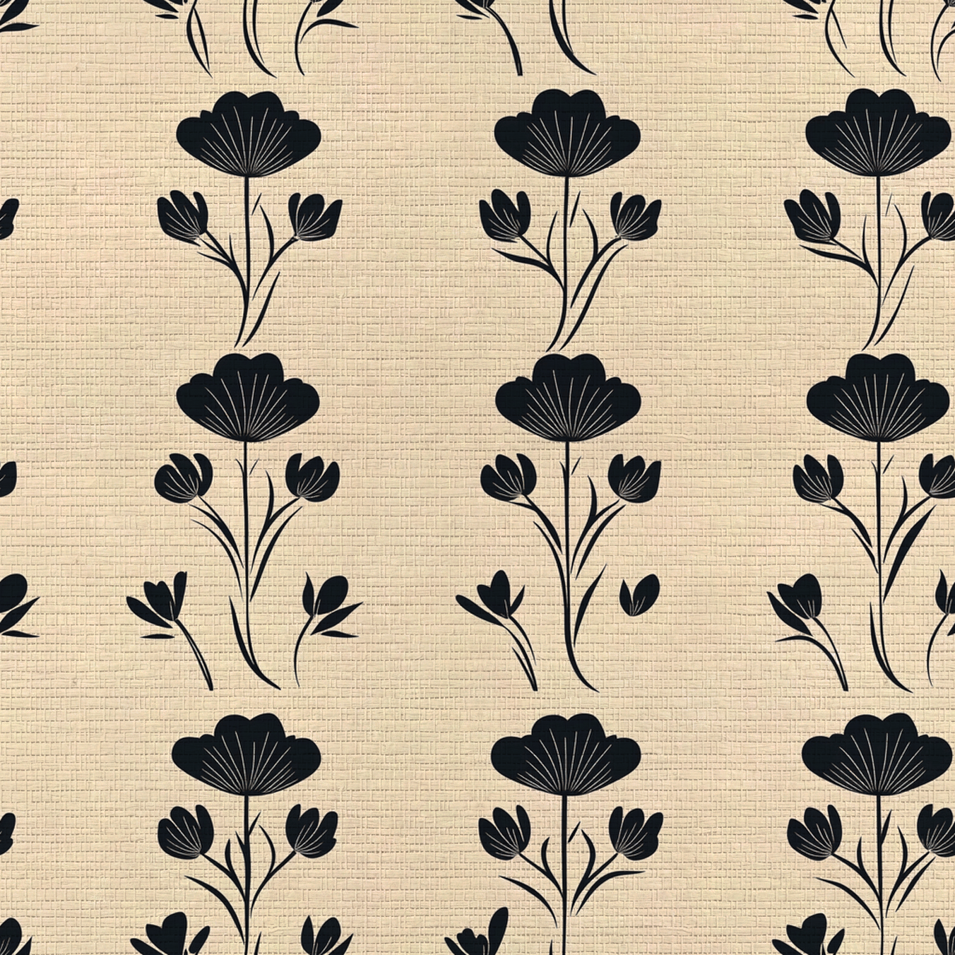 June Faux Grasscloth Wallpaper