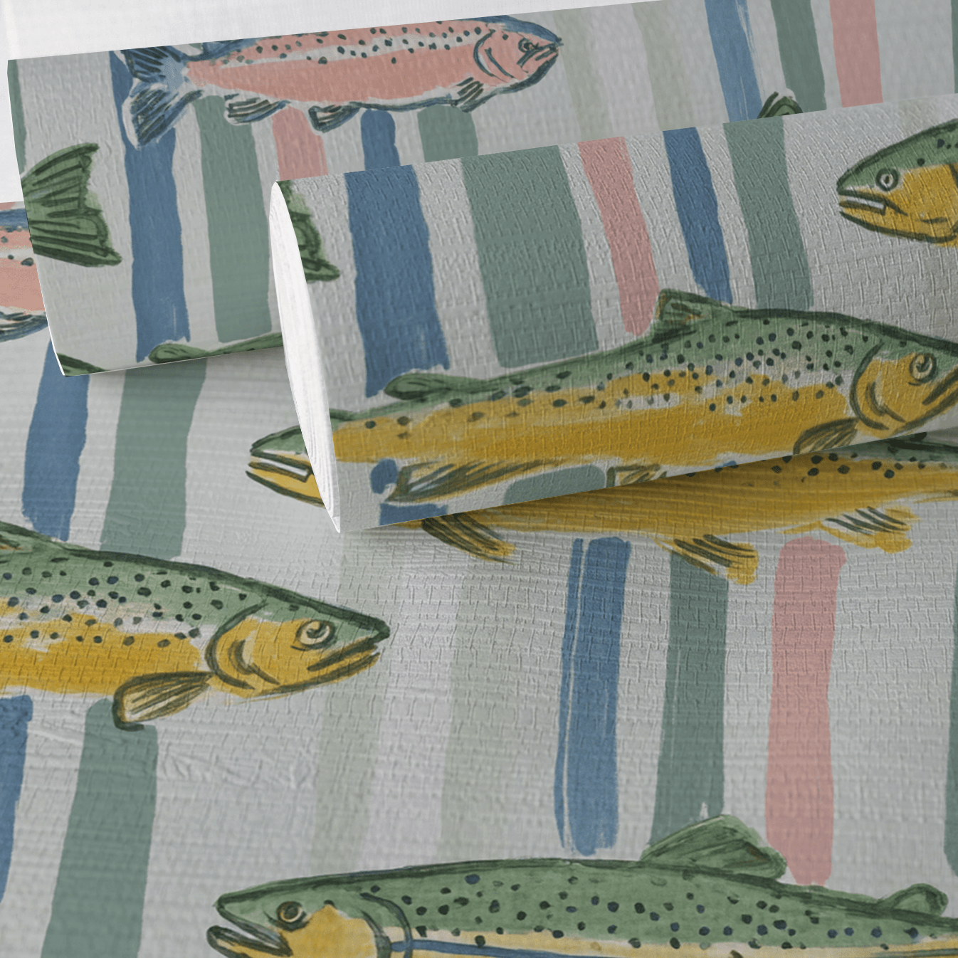 Kacey Faux Grasscloth Wallpaper - Lemon Park