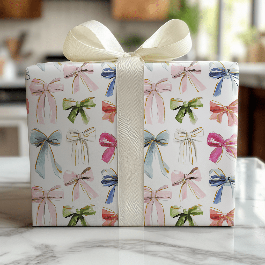 Kaitlyn Bows - Wrapping Paper - Lemon Park