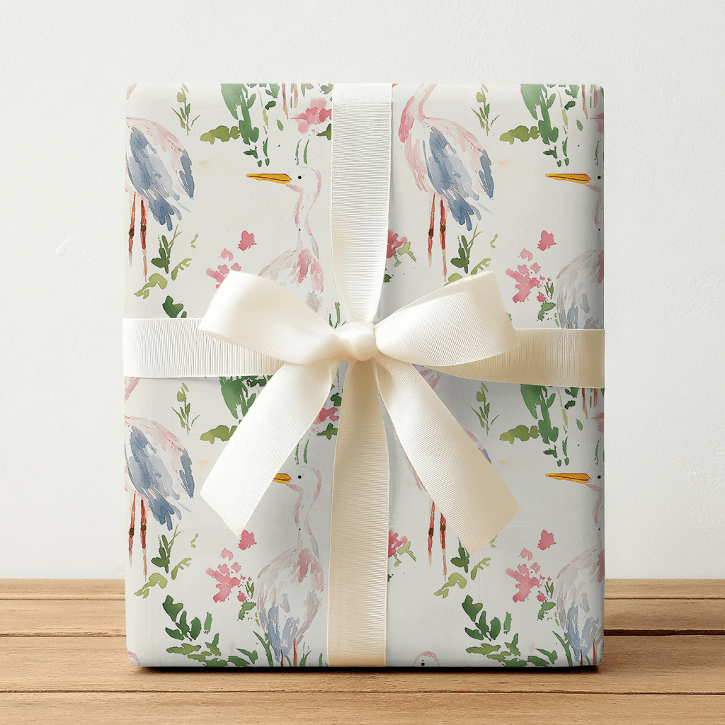 Kane Stork - Wrapping Paper - Lemon Park
