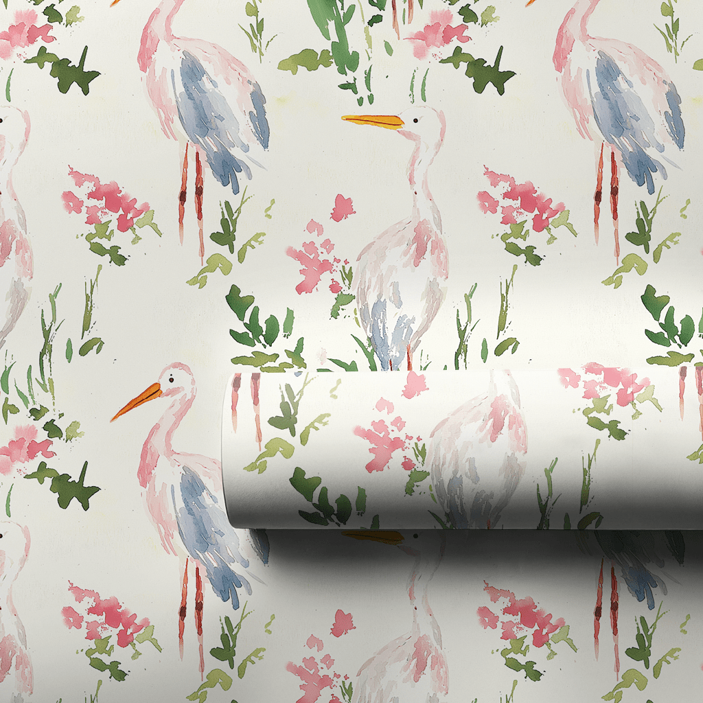 Kane Stork - Wrapping Paper - Lemon Park