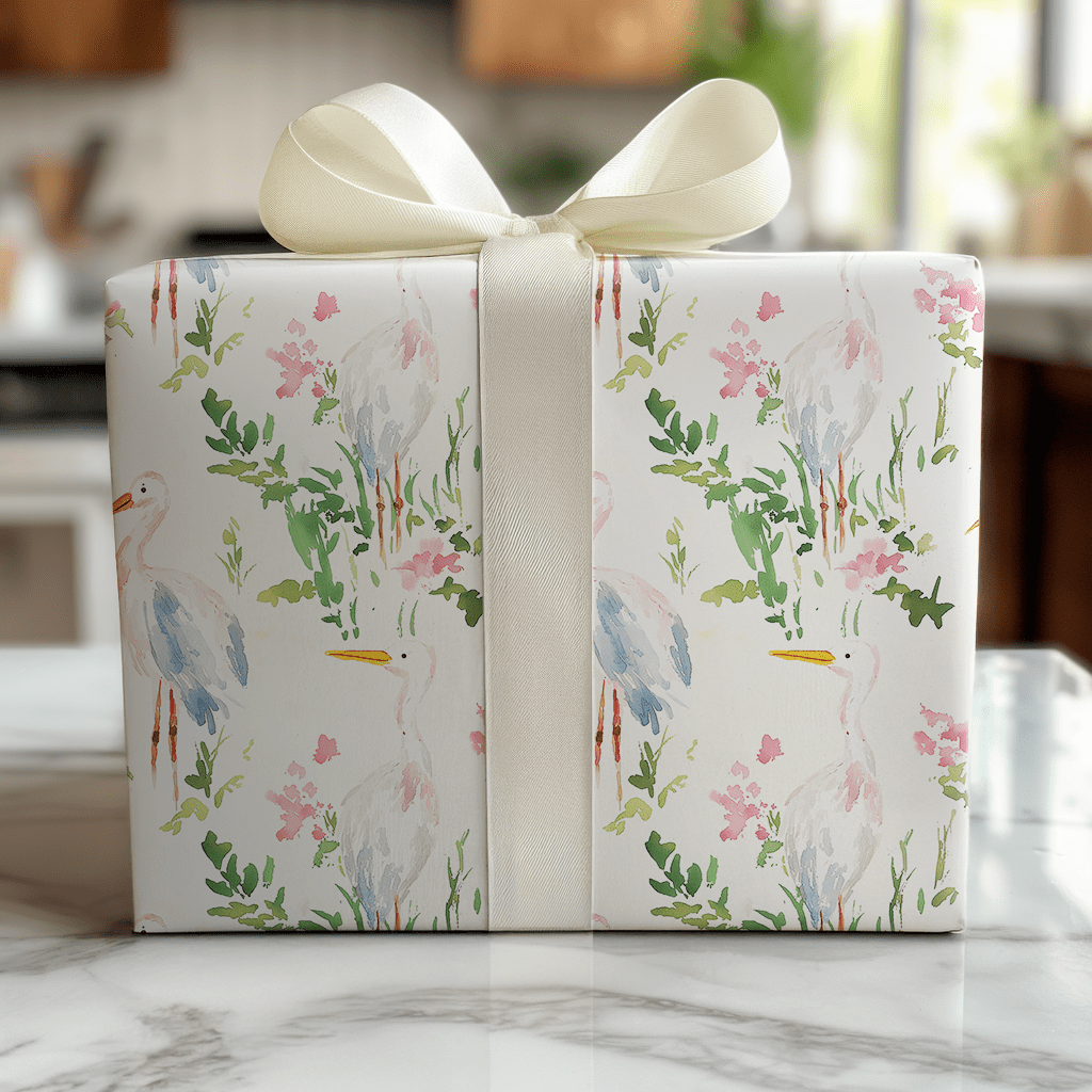 Kane Stork - Wrapping Paper - Lemon Park