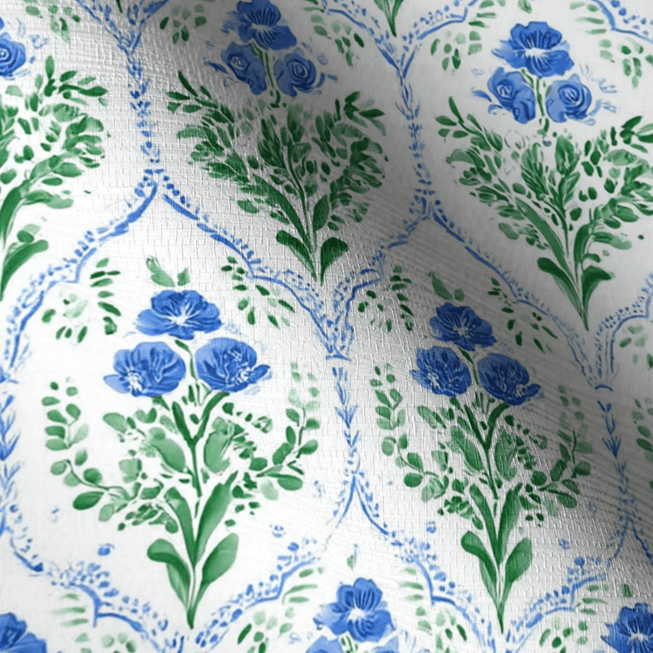 Keepsake Garden Faux Grasscloth Wallpaper - Lemon Park