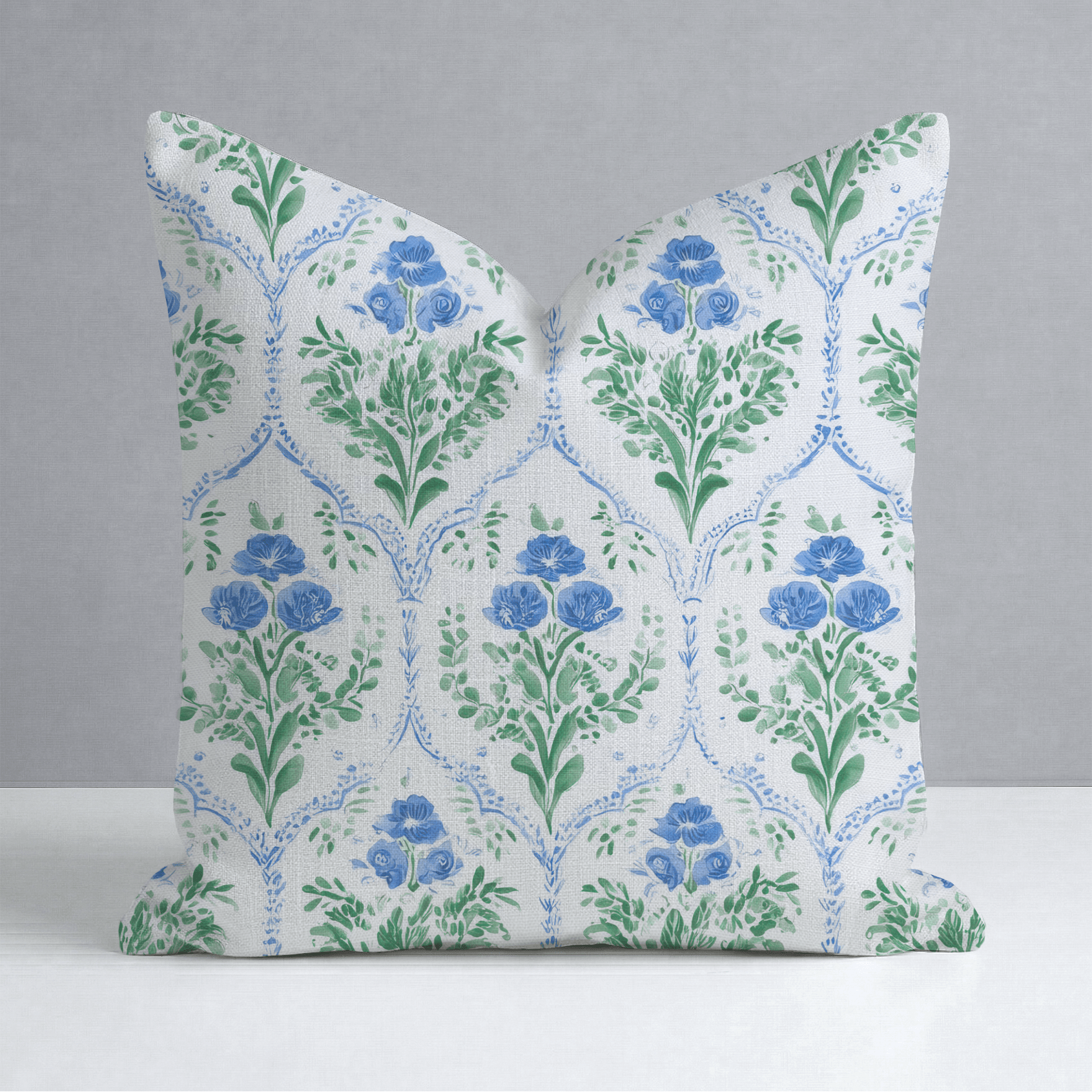 Keepsake Garden Throw Pillow - Lemon Park