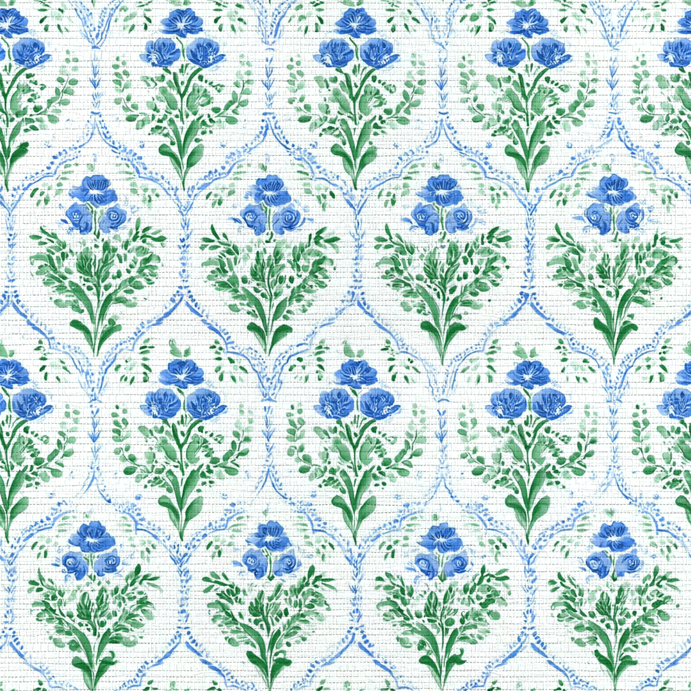 Keepsake Garden Faux Grasscloth Wallpaper