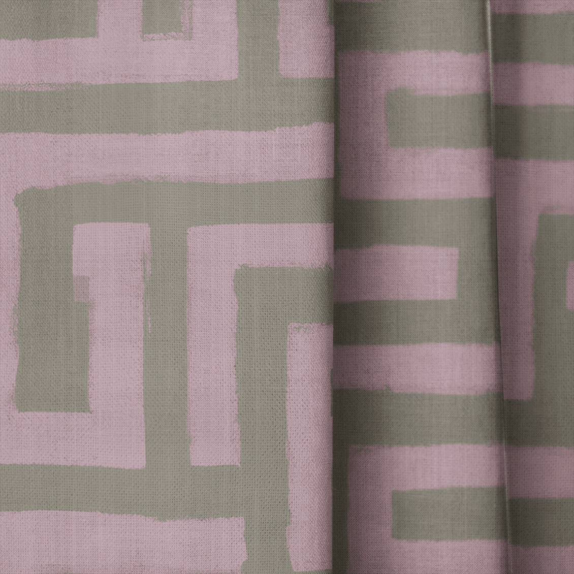 Kensington Maze - Drapery - Lemon Park