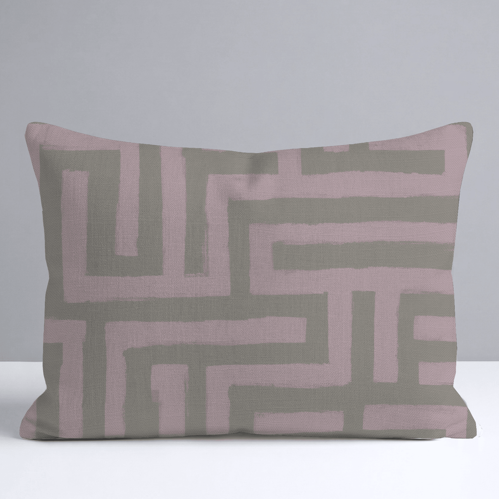 Kensington Maze Throw Pillow - Lemon Park