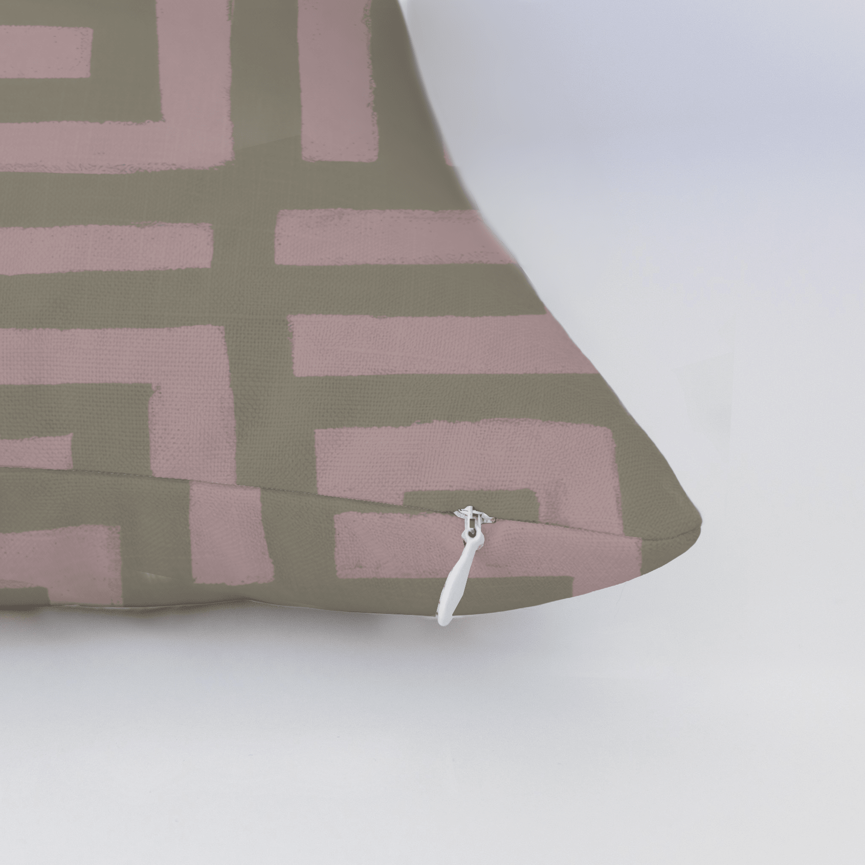 Kensington Maze Throw Pillow - Lemon Park