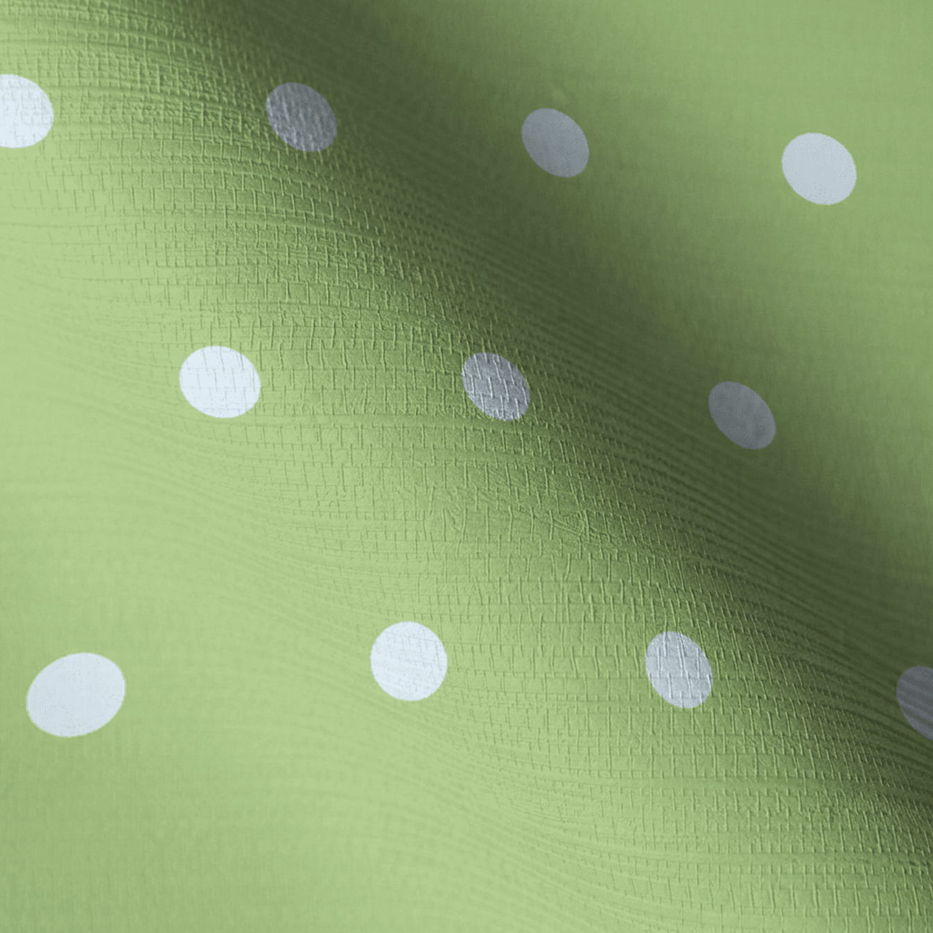 Key Lime Celadon Polka Dot Faux Grasscloth Wallpaper - Lemon Park