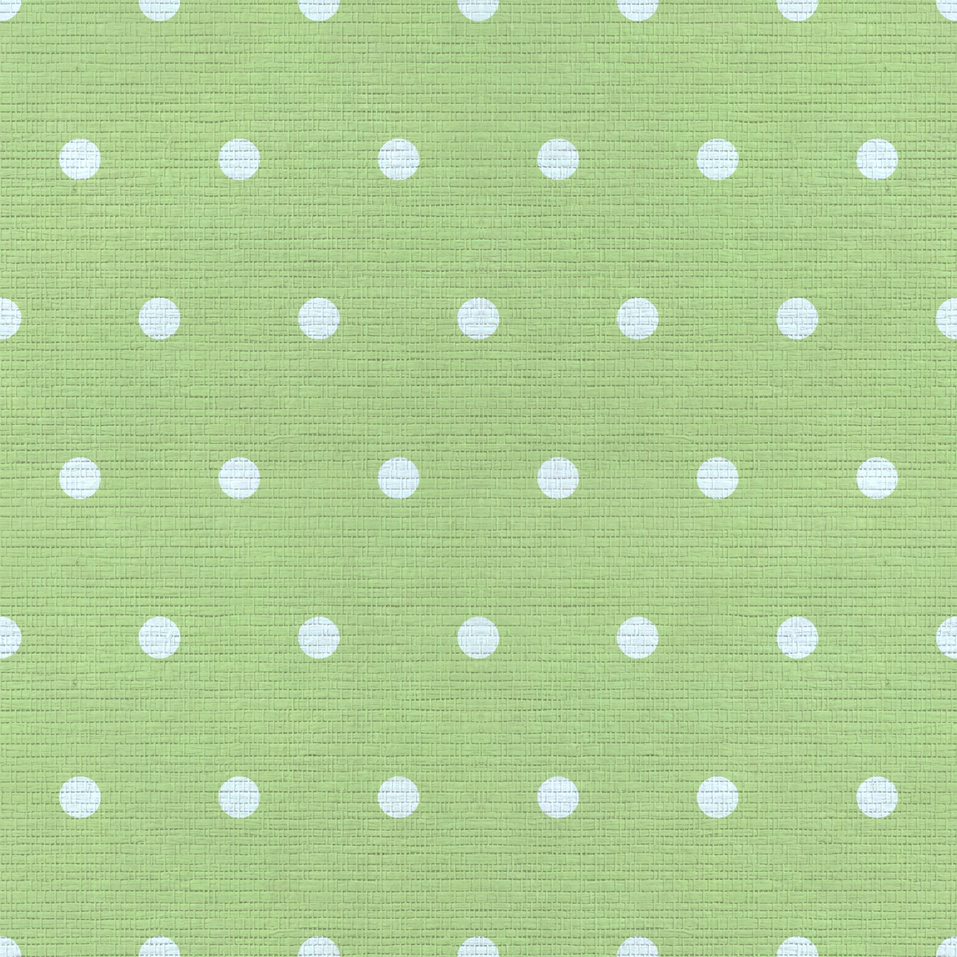 Key Lime Celadon Polka Dot Faux Grasscloth Wallpaper