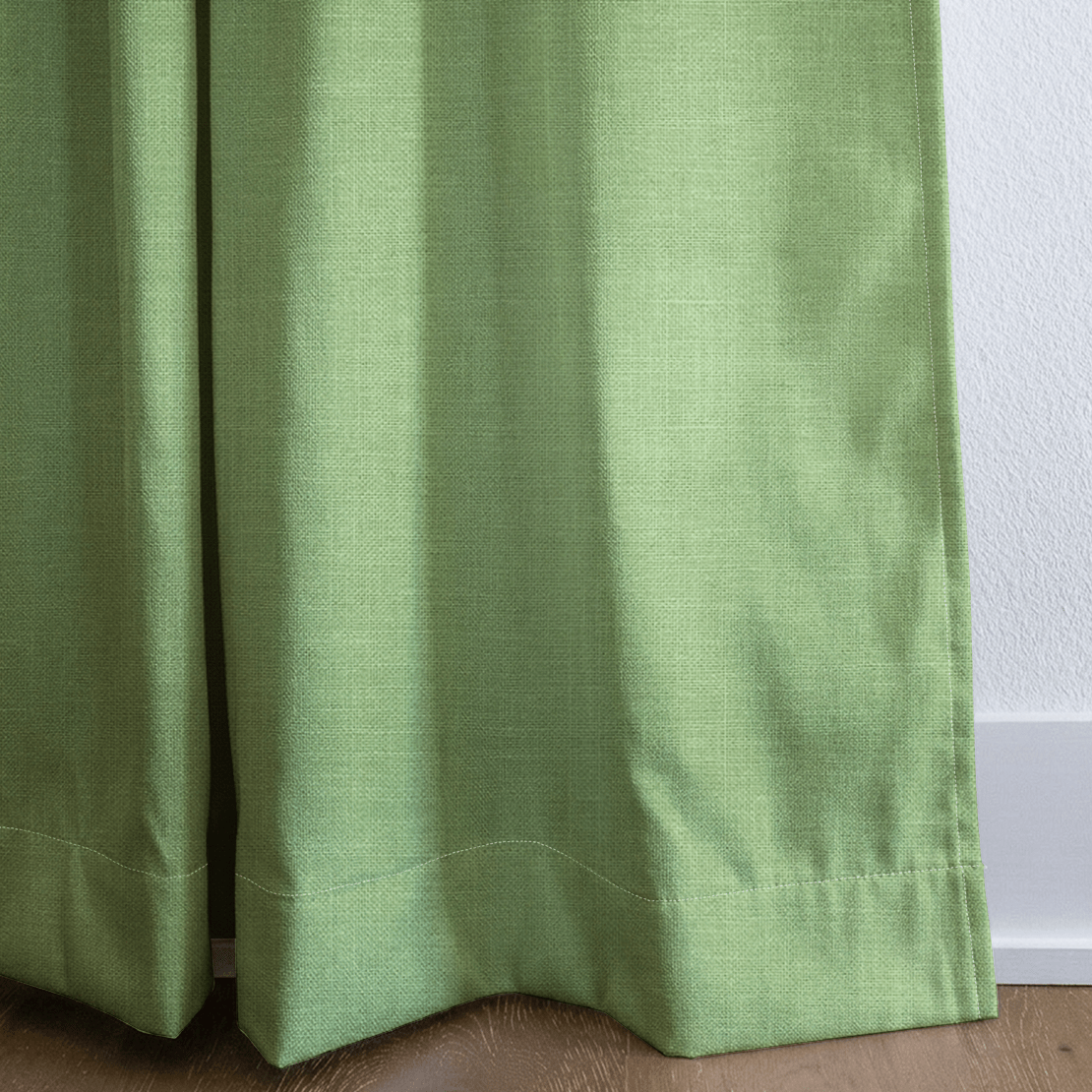 Key Lime Celadon Solid - Drapery - Lemon Park