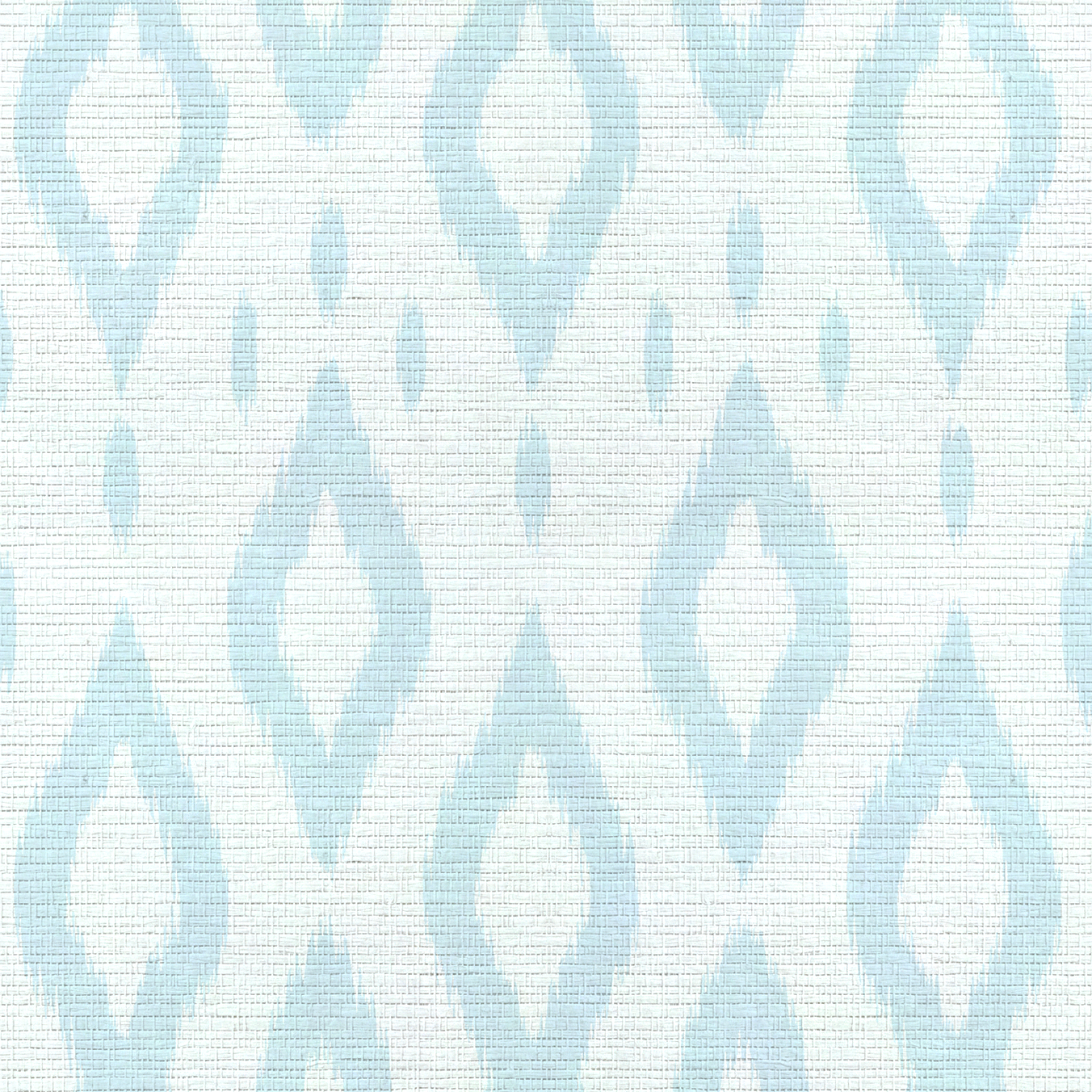 Key Lime Columbia Blue Ikat Faux Grasscloth Wallpaper