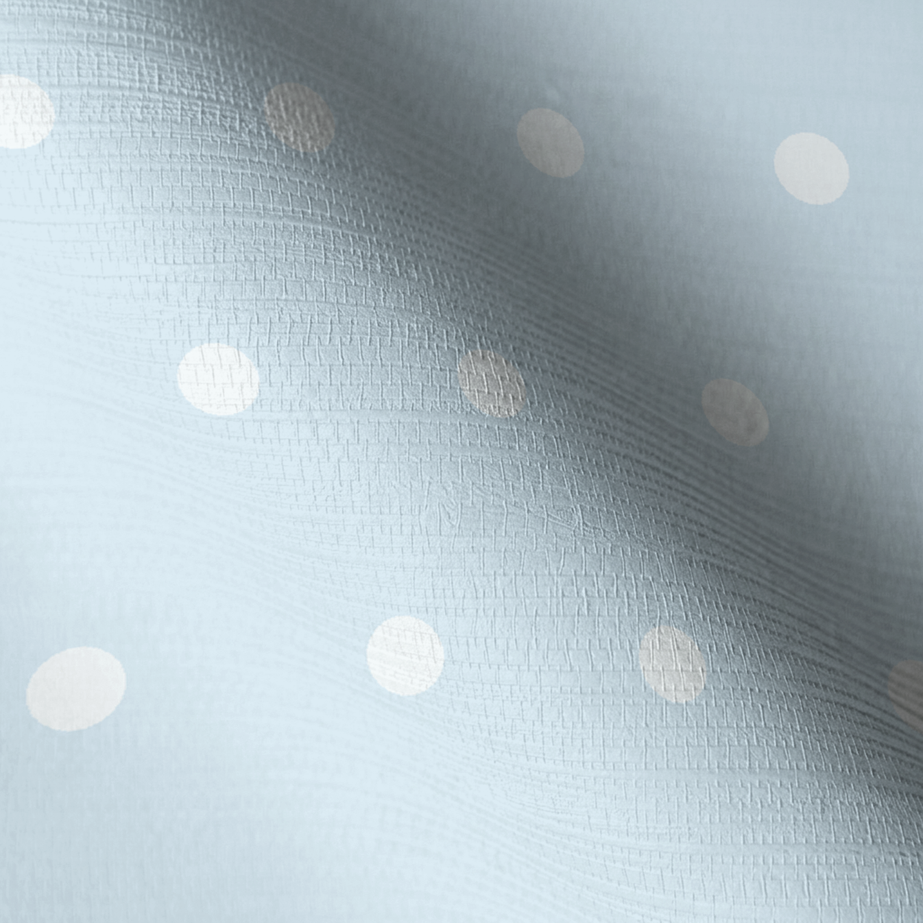 Key Lime Columbia Blue Polka Dot Faux Grasscloth Wallpaper
