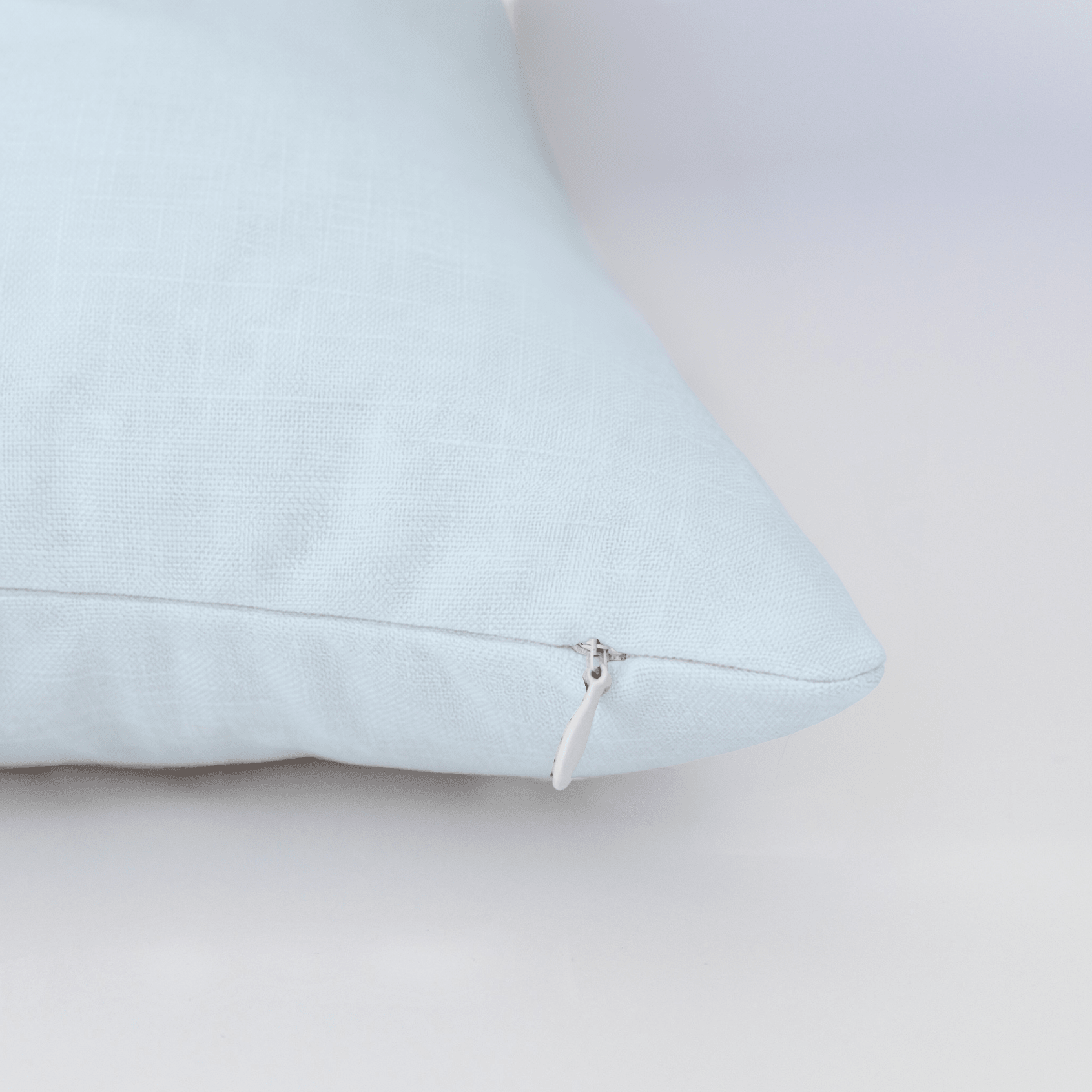 Key Lime Columbia Blue Solid Throw Pillow - Lemon Park