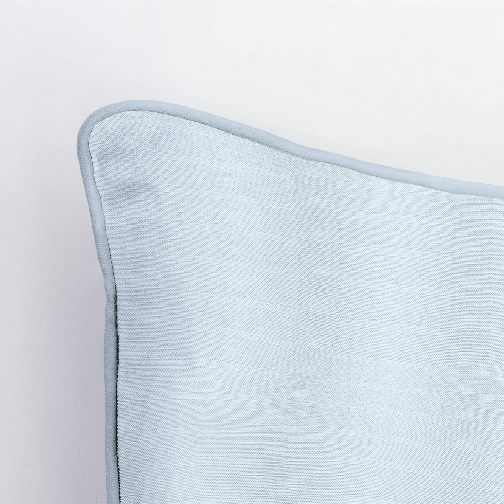 Key Lime Columbia Blue Solid Throw Pillow - Lemon Park