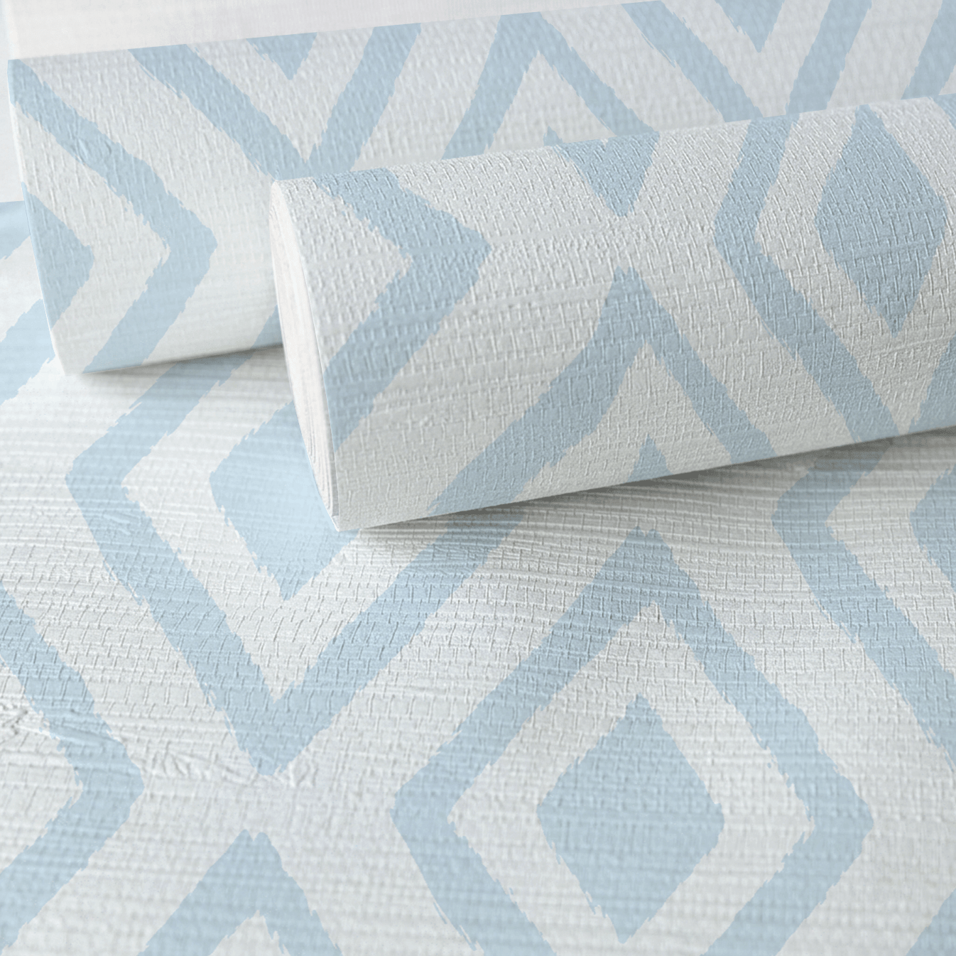 Key Lime Columbia Geo Faux Grasscloth Wallpaper - Lemon Park