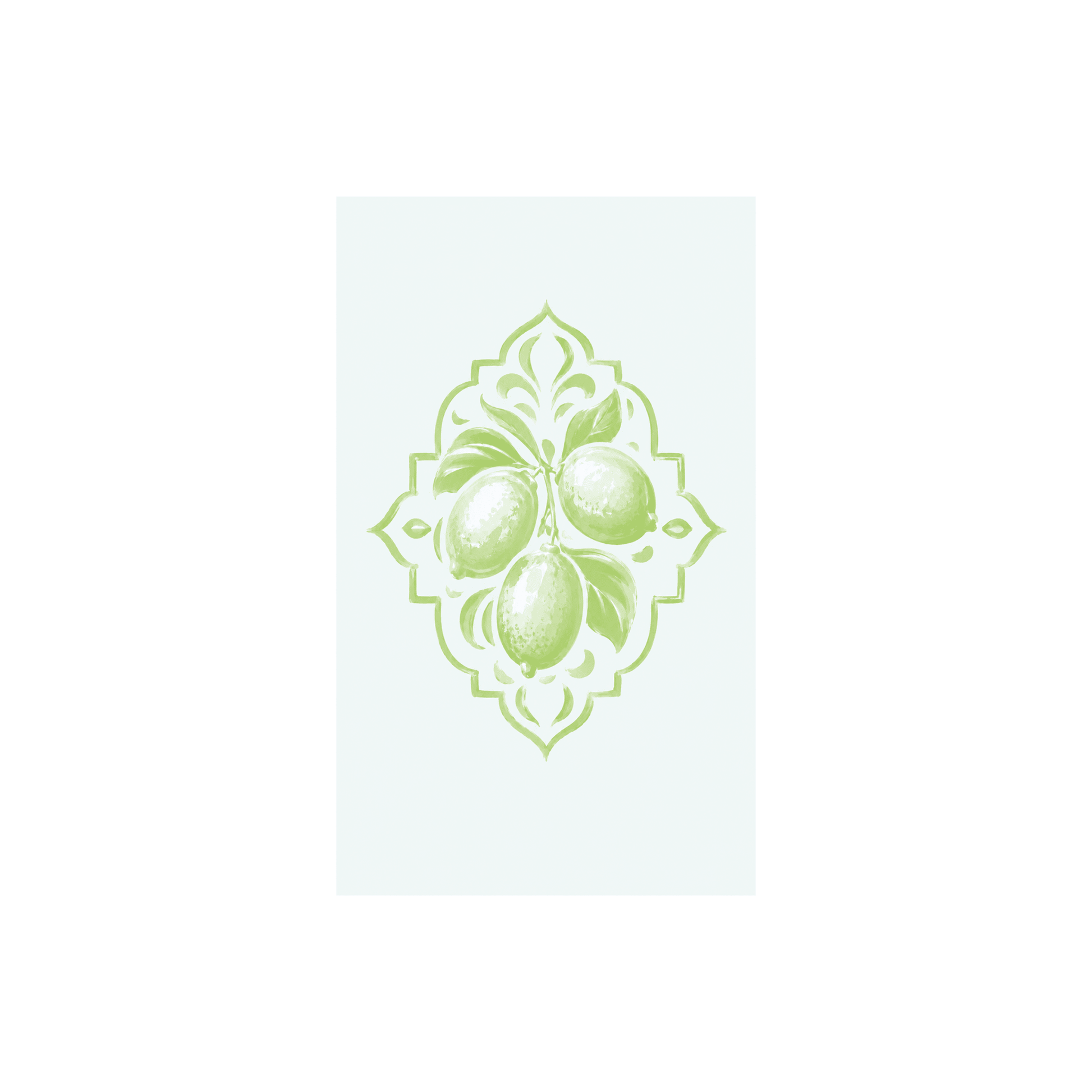 Key Lime Ice Mosaic Study - Tapestry - Lemon Park