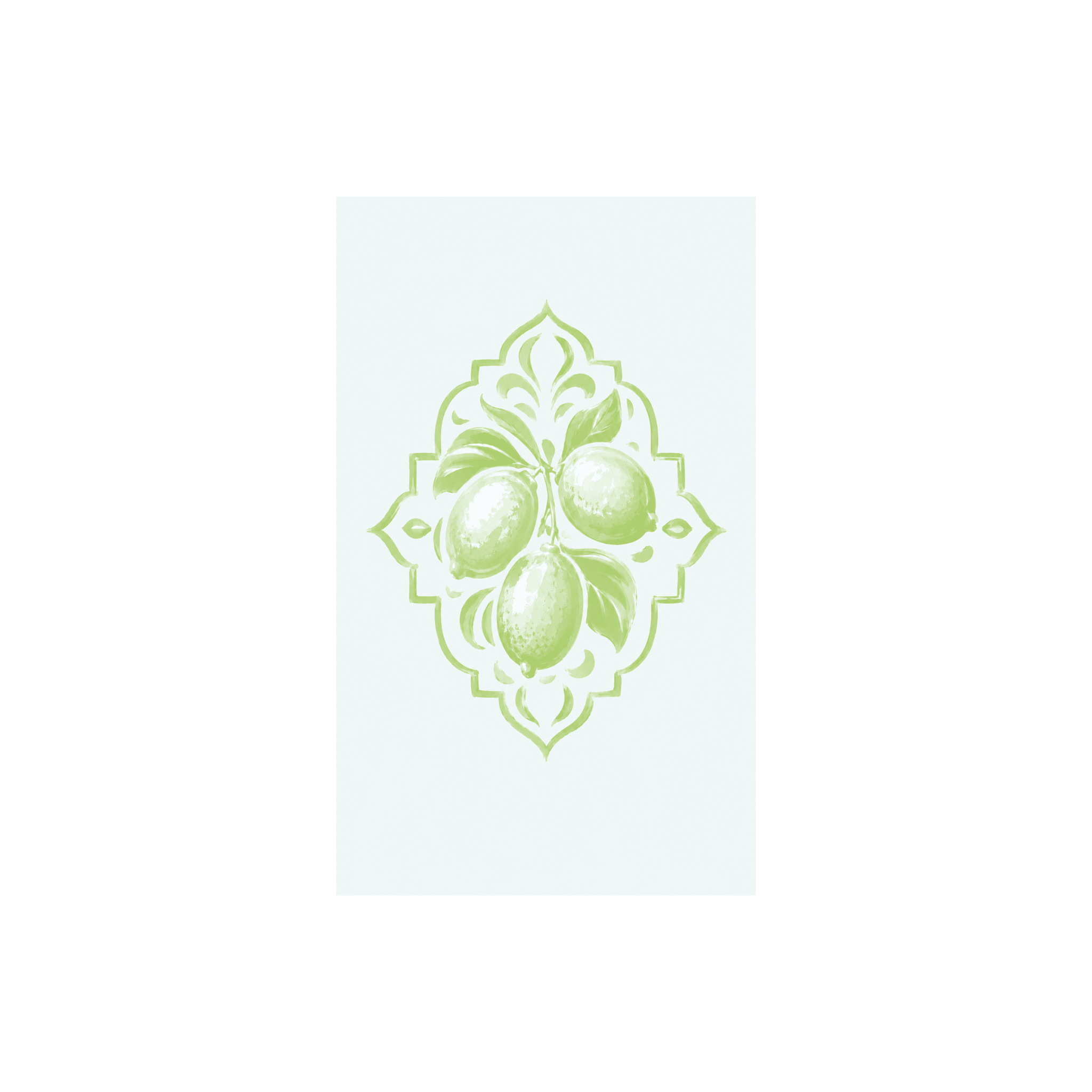 Key Lime Ice Mosaic Study - Tapestry - Lemon Park