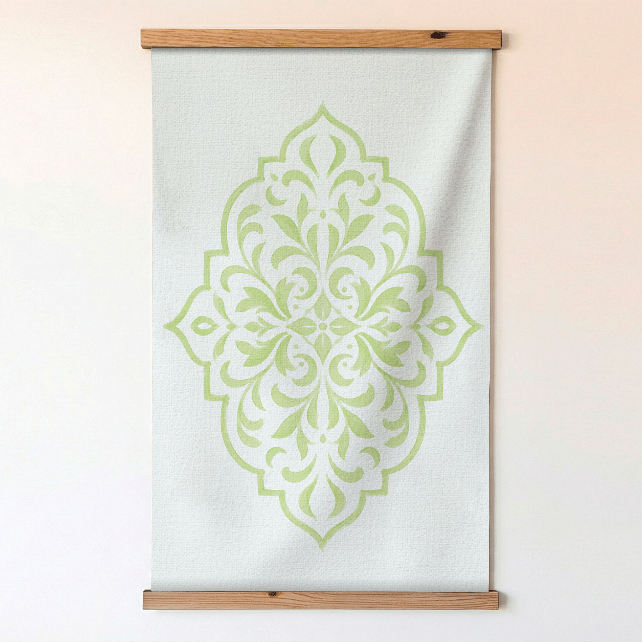 Key Lime Ice Traditional Mosaic Study - Tapestry - Lemon Park