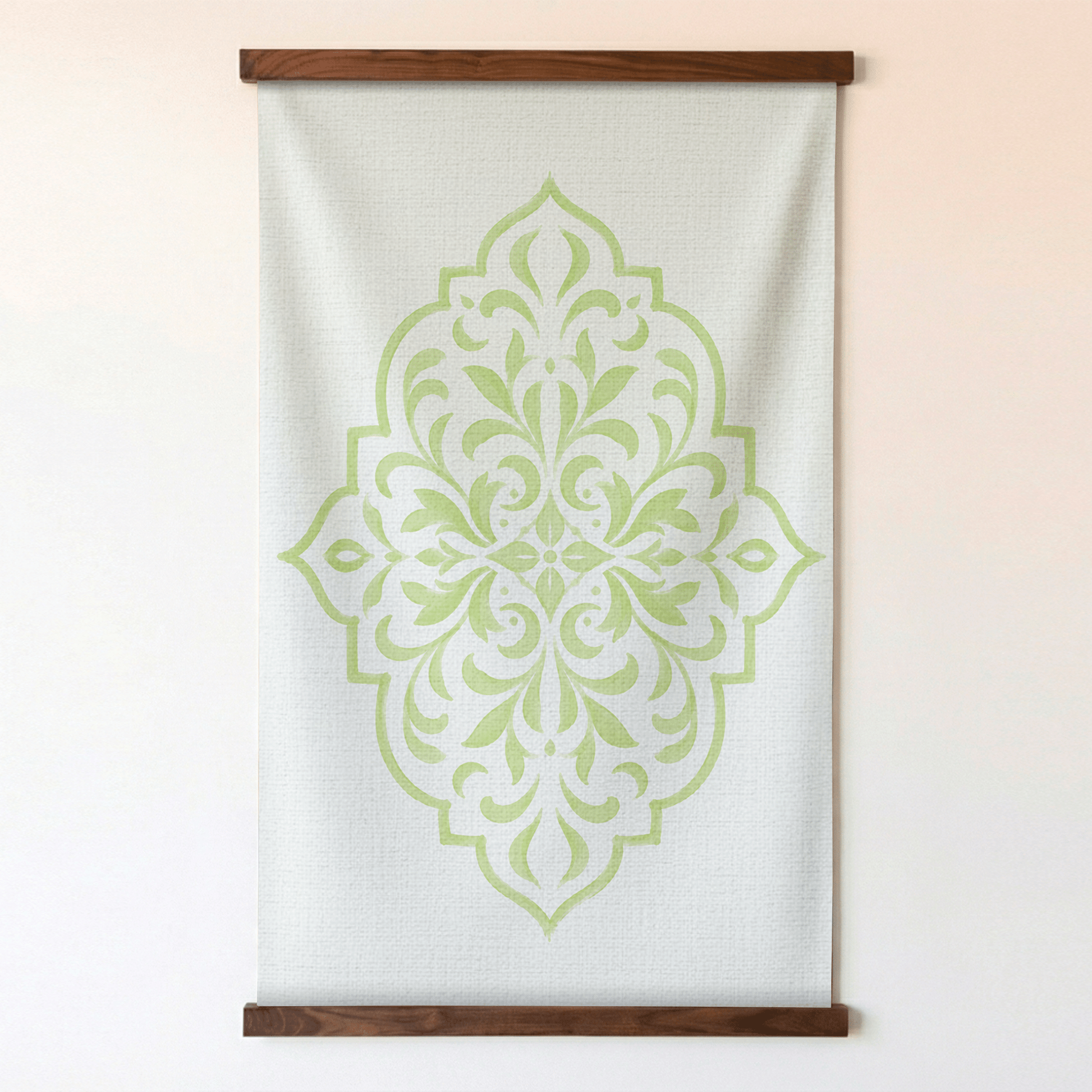 Key Lime Ice Traditional Mosaic Study - Tapestry - Lemon Park