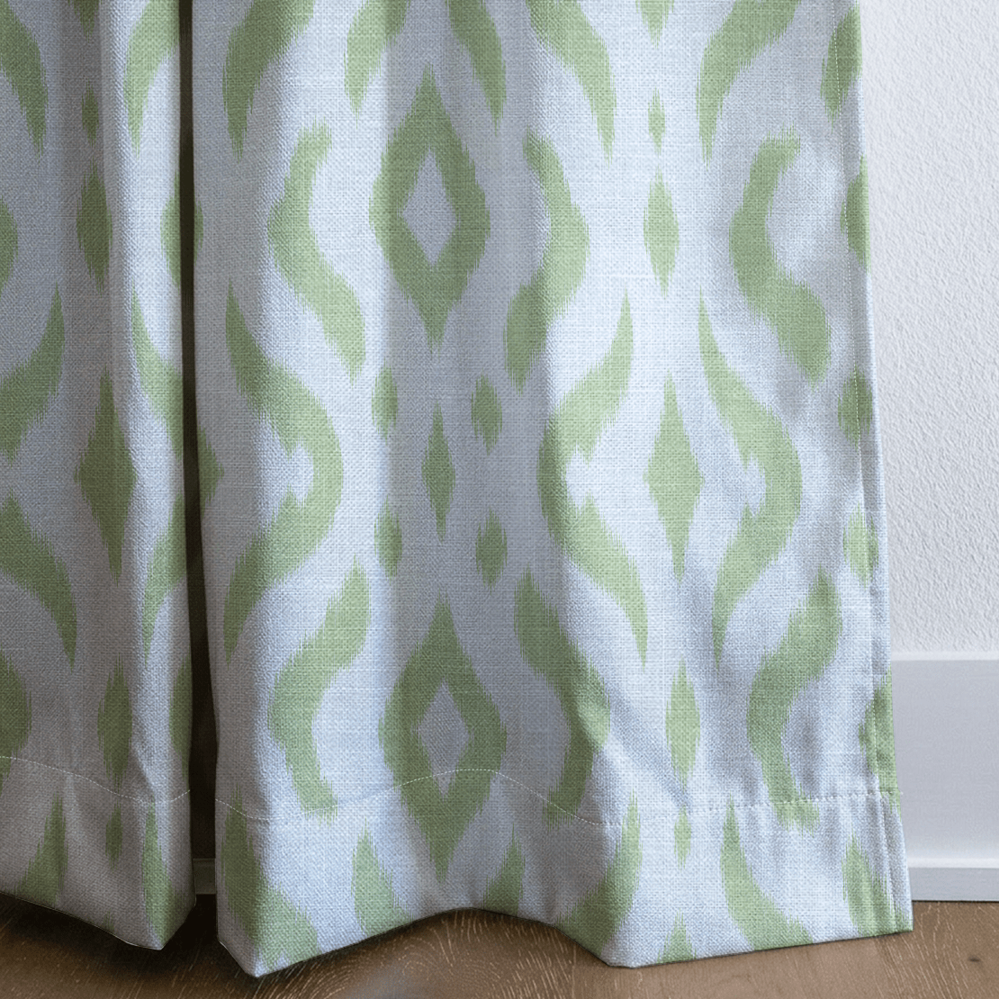 Key Lime Ikat - Drapery - Lemon Park