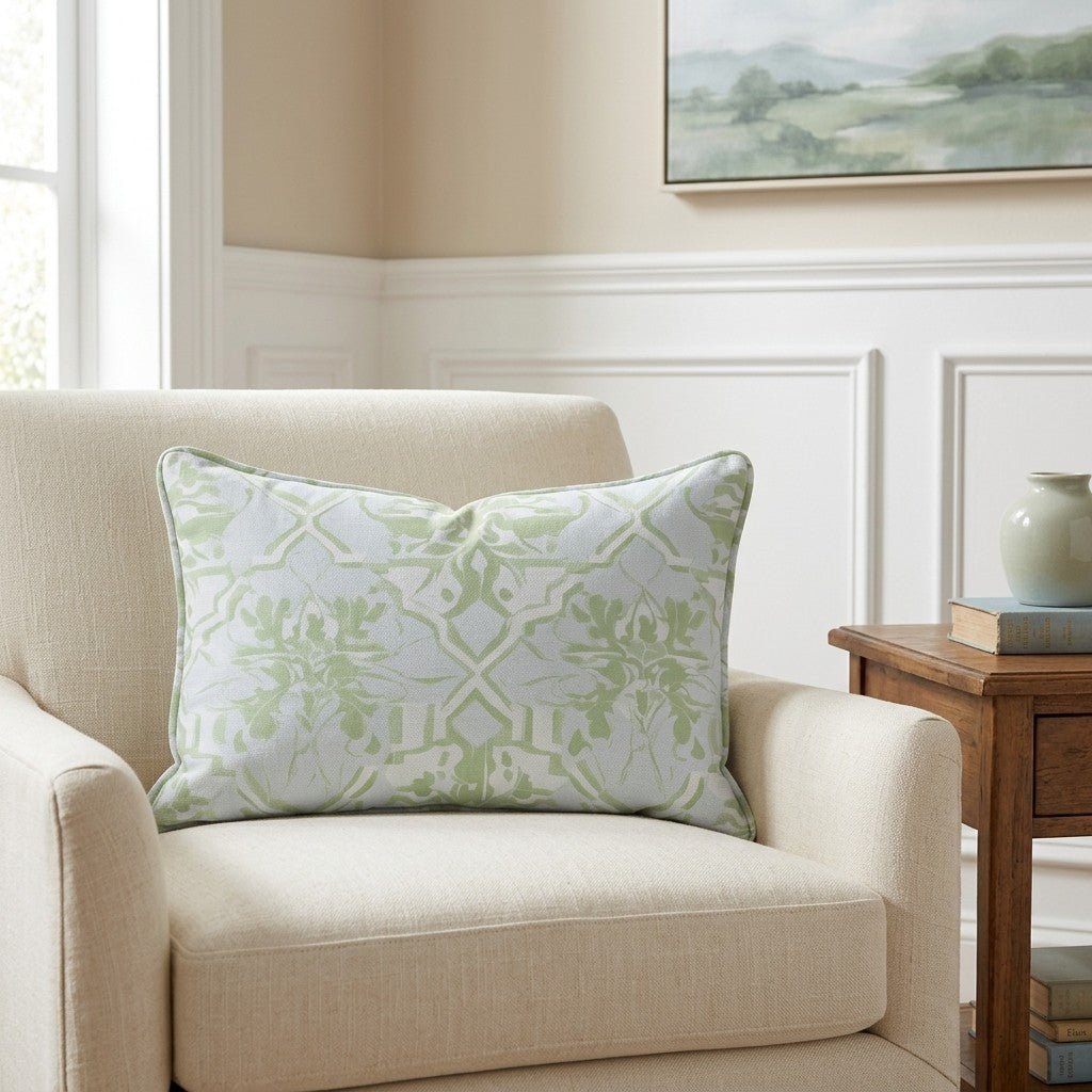Key Lime Throw Pillow - Lemon Park