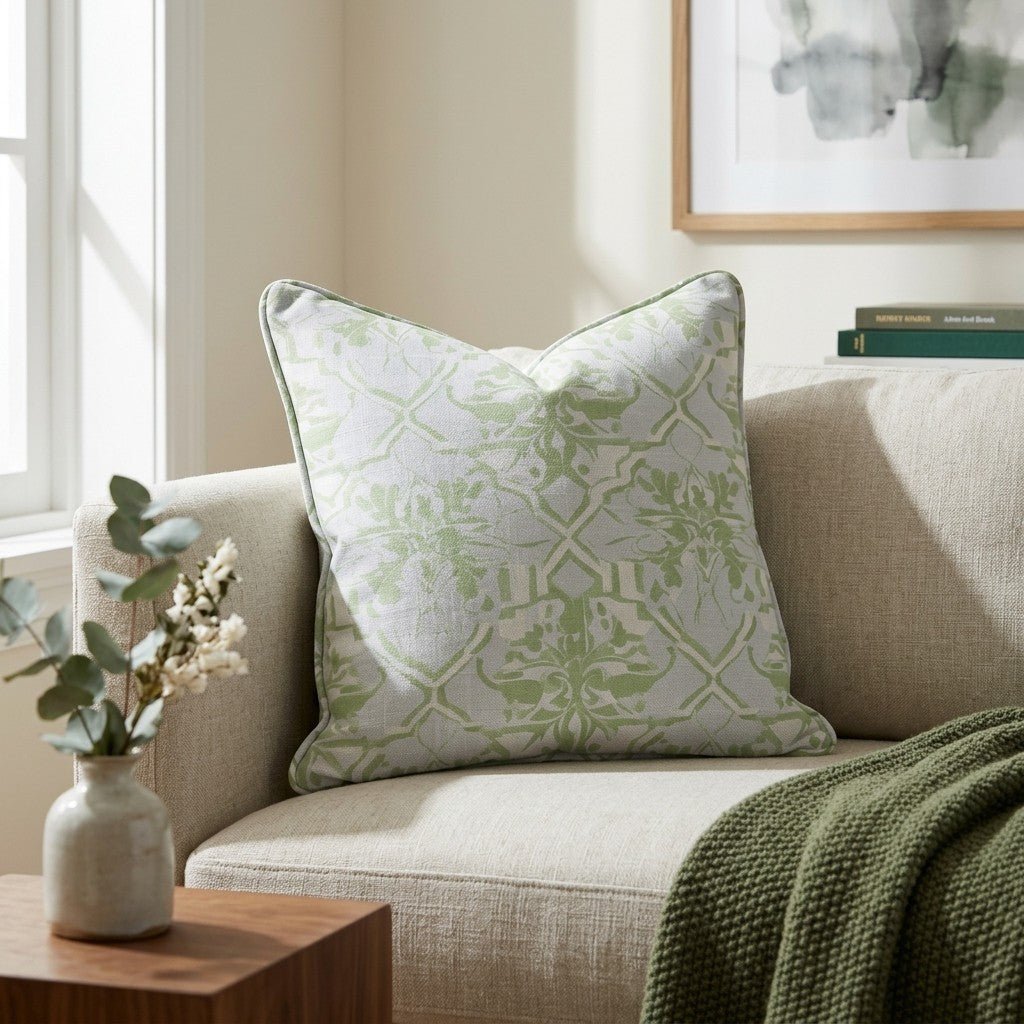 Key Lime Throw Pillow - Lemon Park