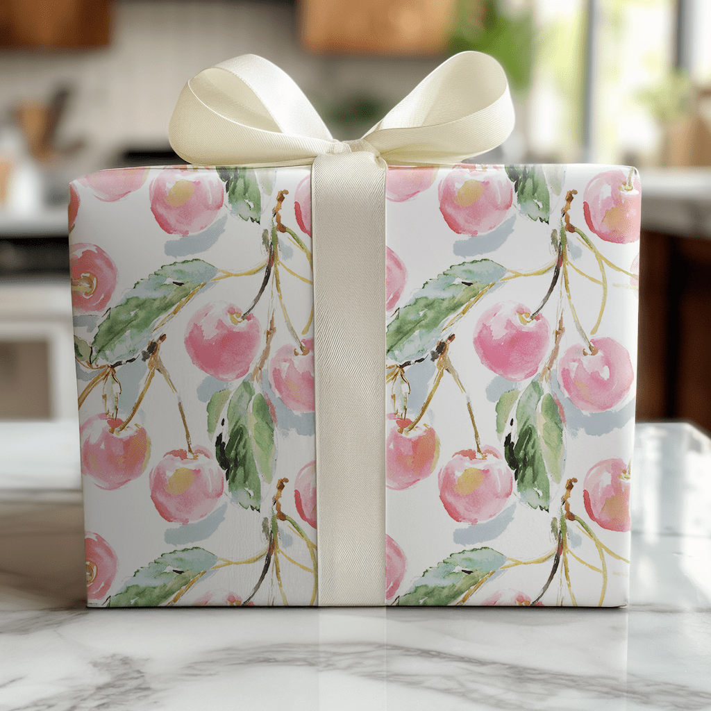 Kristine Cherry - Wrapping Paper - Lemon Park